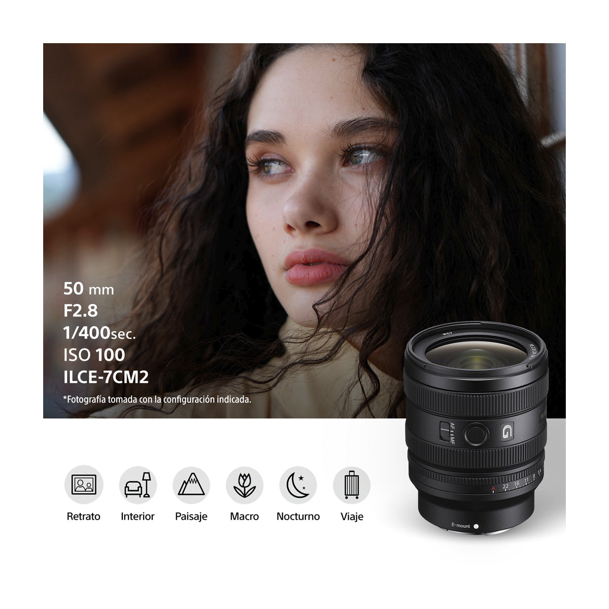 Sony Lente FE 24-50mm f/2.8 G