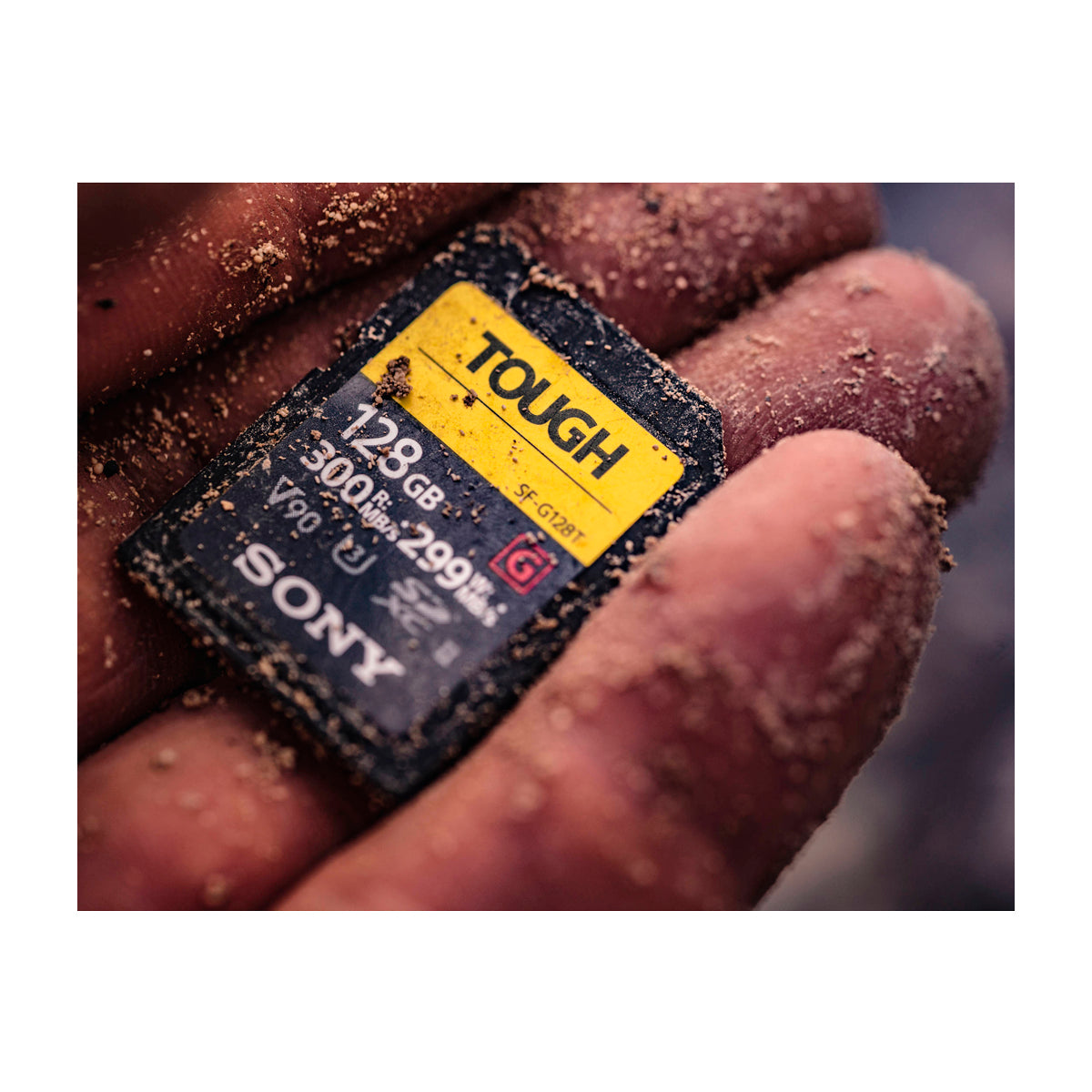 Sony TOUGH SF-G Memoria SDXC de 128GB | UHS-II | V90 | U3 | Clase 10 | 300Mb/s