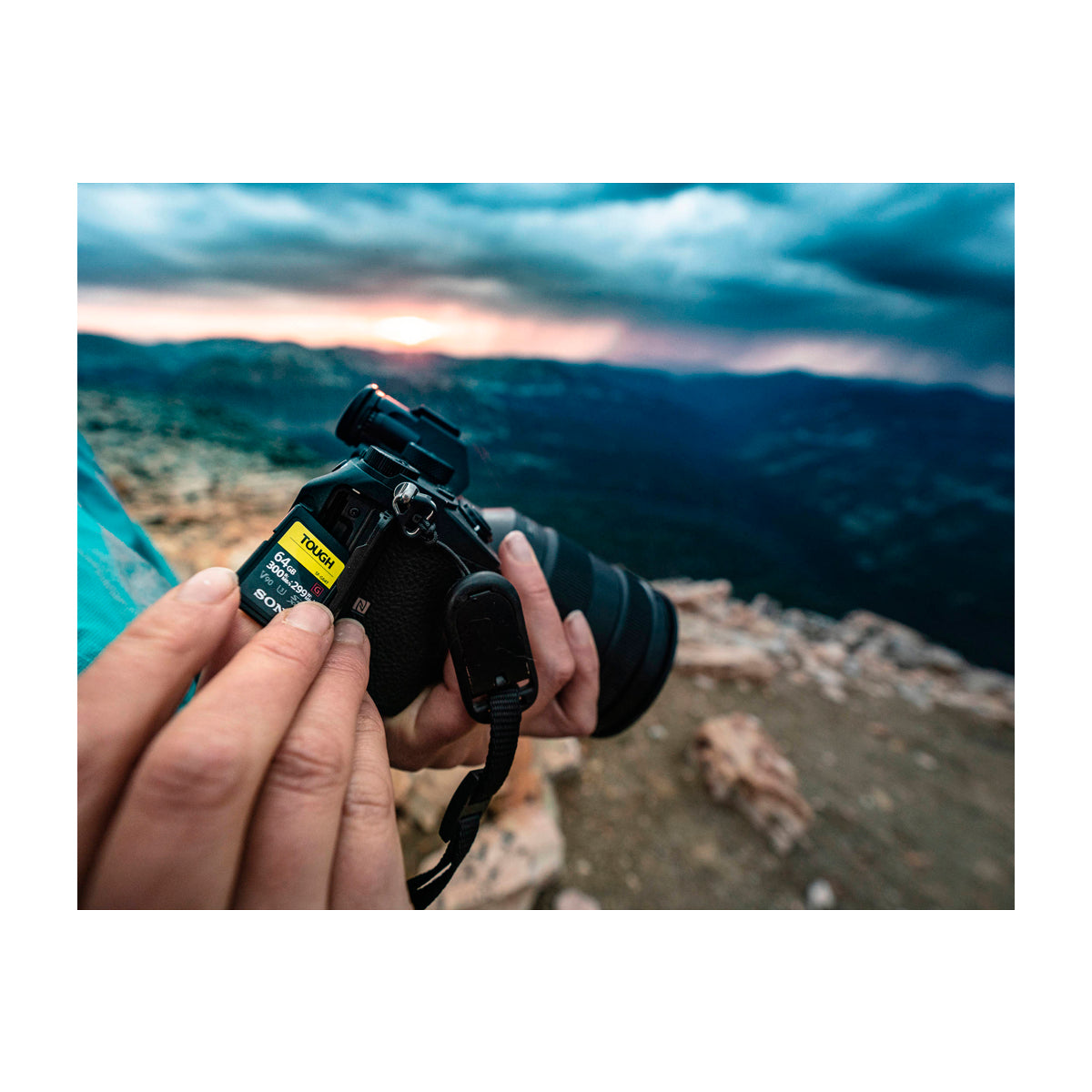 Sony TOUGH SF-G Memoria SDXC de 128GB | UHS-II | V90 | U3 | Clase 10 | 300Mb/s