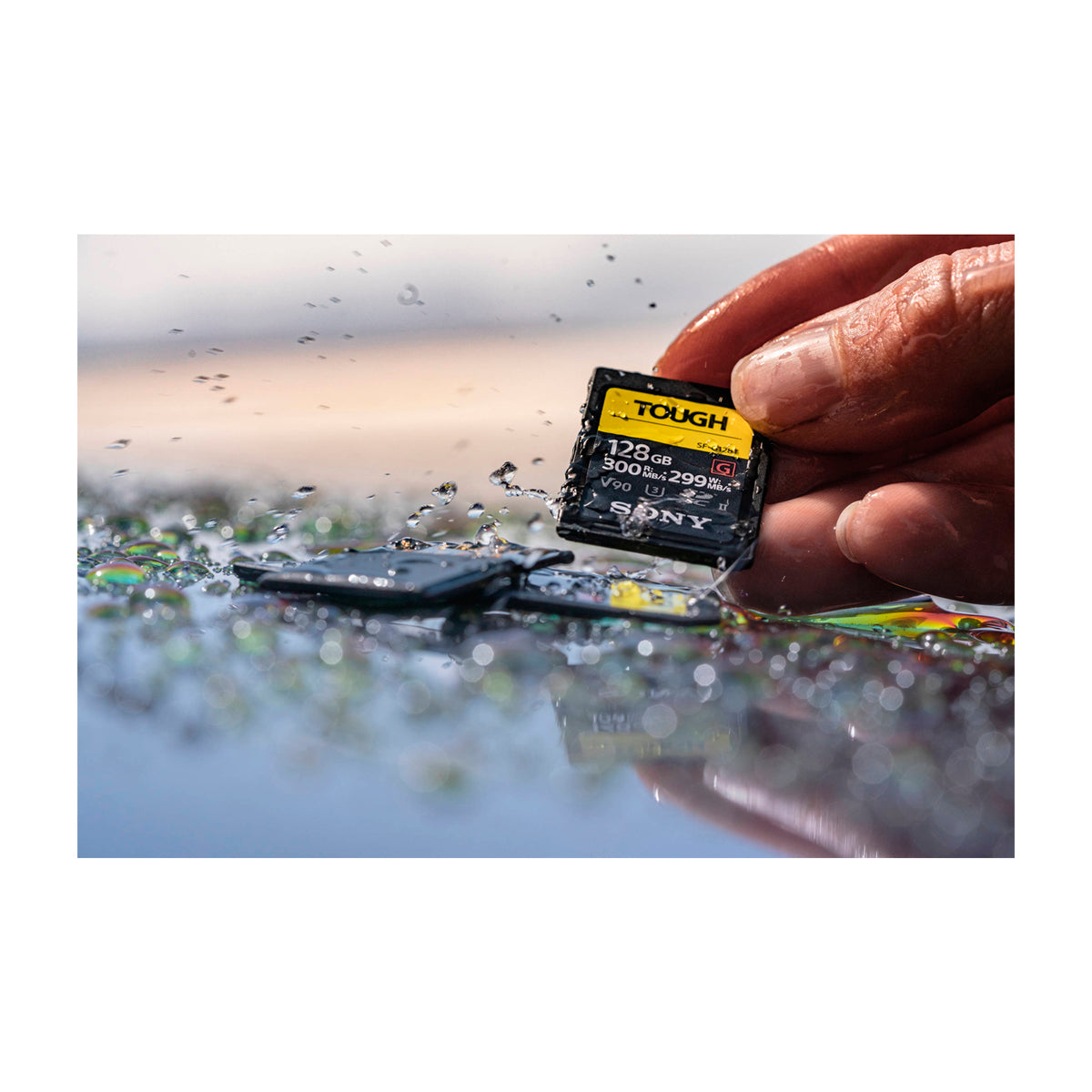 Sony TOUGH SF-G Memoria SDXC de 64GB | UHS-II | V90 | U3 | Clase 10 | 300Mb/s