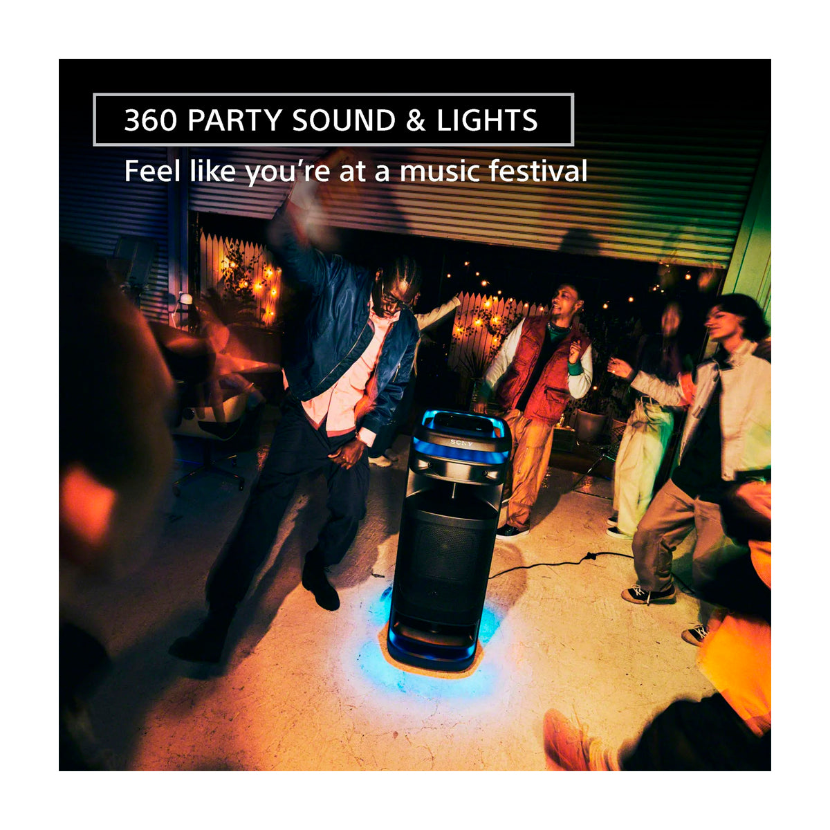 Sony ULT TOWER 10 Equipo de Sonido | LDAC | X-Balanced | Sonido 360° | ULT Bass Boost | Luces LED | Bluetooth