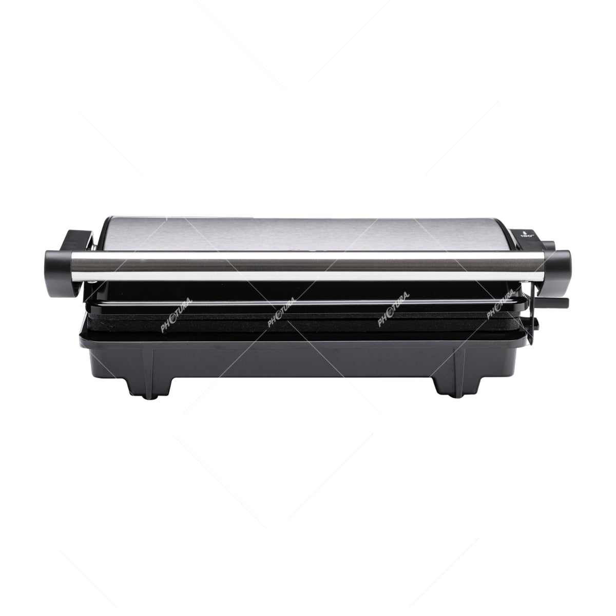 Sankey Sandwichera Panini Grill | Antiadherente | Mango con Aislamiento Térmico | 750W | Negro