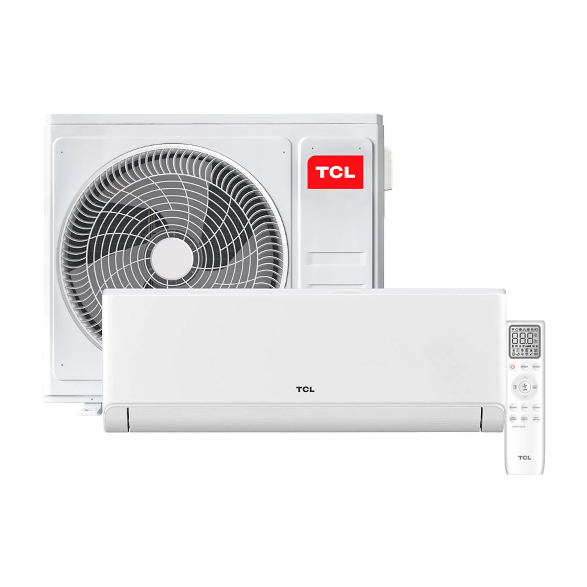 TCL Aire Acondicionado Split Inverter 12,000 BTU | SEER 28 | BreezeIN | Alta Eficiencia | Tecnología T-AI | WiFi | Silencioso | 220v