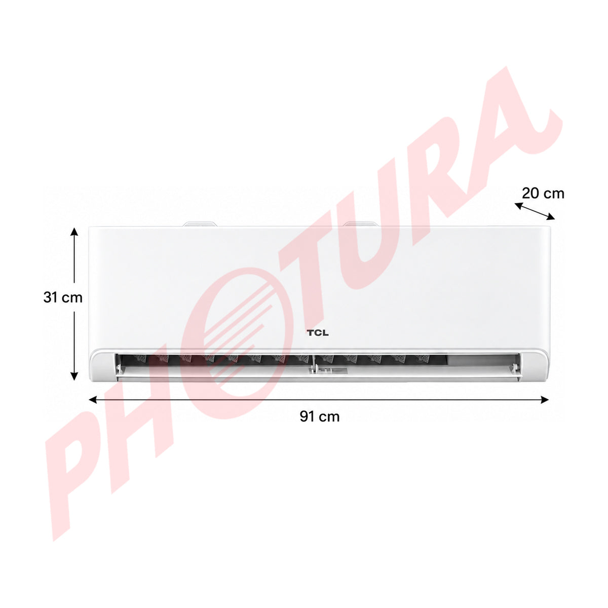 TCL Aire Acondicionado Split Inverter 12,000 BTU | SEER 28 | BreezeIN | Alta Eficiencia | Tecnología T-AI | WiFi | Silencioso | 220v