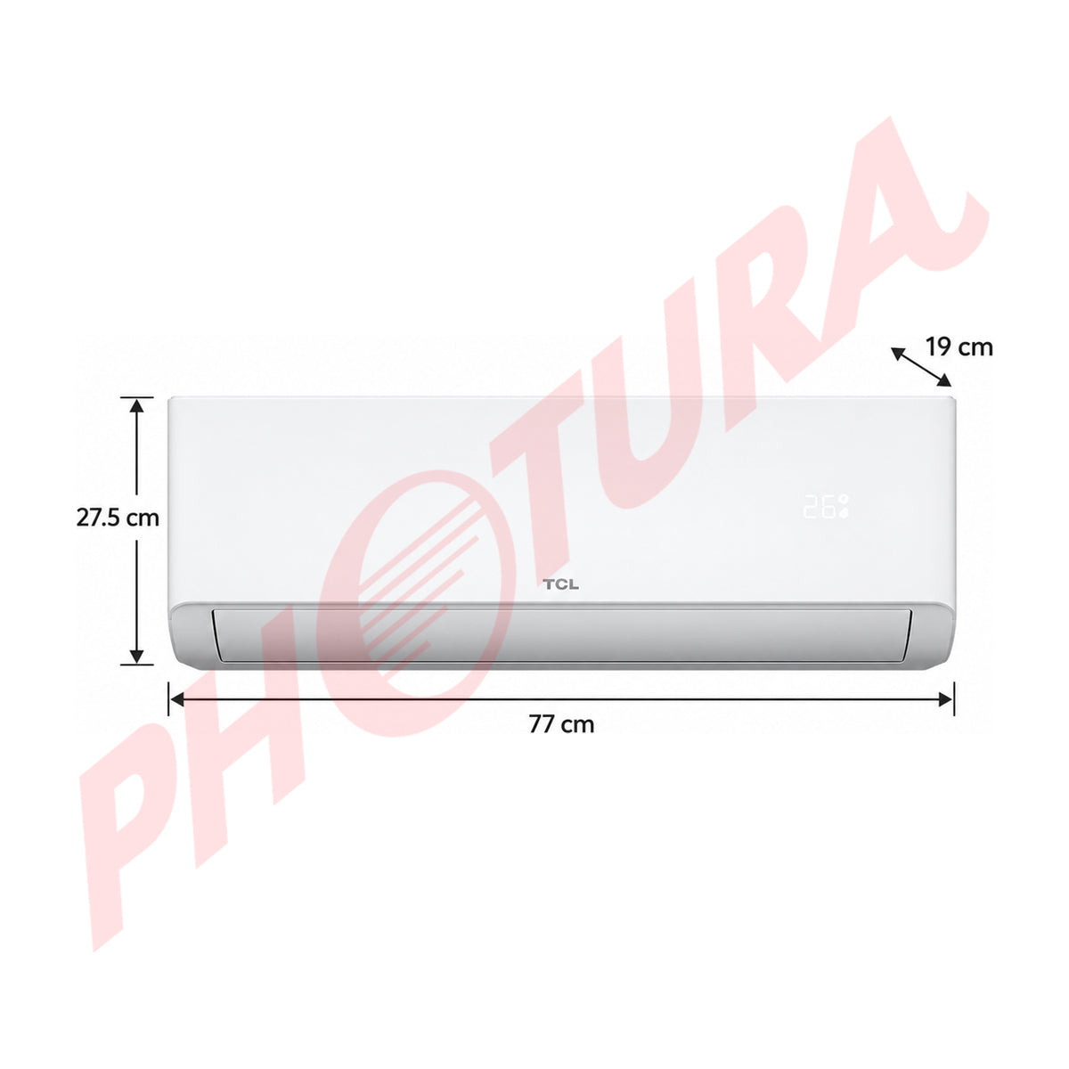 TCL Aire Acondicionado Split Inverter 12,000 BTU | SEER 17 | SaveIN AI | Tecnología T-AI | 220v