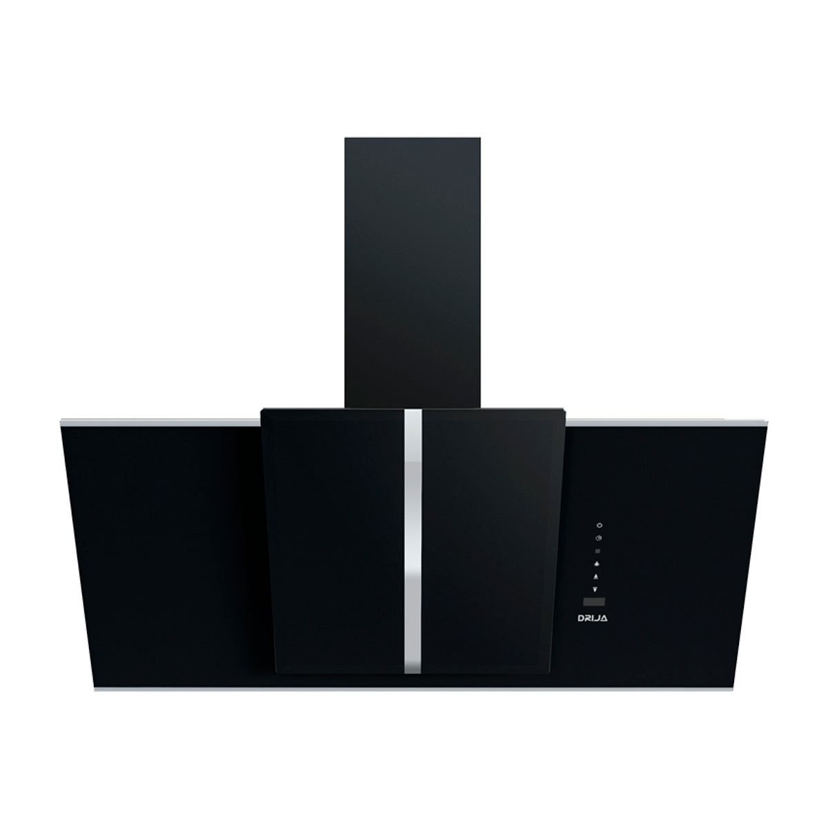 Drija Triangolo 90 Extractor de Grasa | Tipo Chimenea | 3 Velocidades | Panel Táctil | Control Remoto | 2 Filtros de Carbón | 1 Filtro de Aluminio | 650m3/H