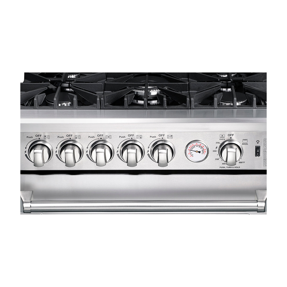 Drija Venecia 76 Estufa a Gas de Acero Inoxidable | Convección | Enc. Eléctrico | 30" | 5 Quemadores