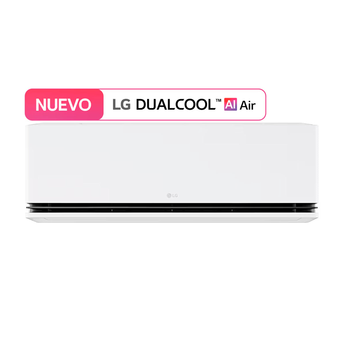 LG Aire Acondicionado Split Dual Inverter 18,400 BTU | SEER 21.6 | DUALCOOL | Smart ThinQ WiFi | Ionizer | AI Air | Soft Air | Modo Silencioso | 220v