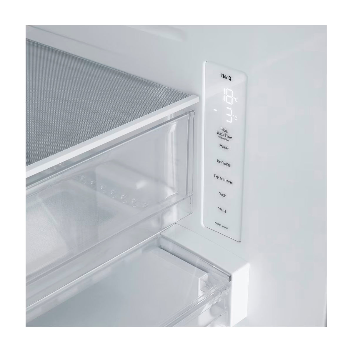 LG Refrigeradora French Door Smart Inverter de 3 Puertas | Linear Cooling | Multi Air Flow | Dispensador de Agua y Hielo | 24.47p3