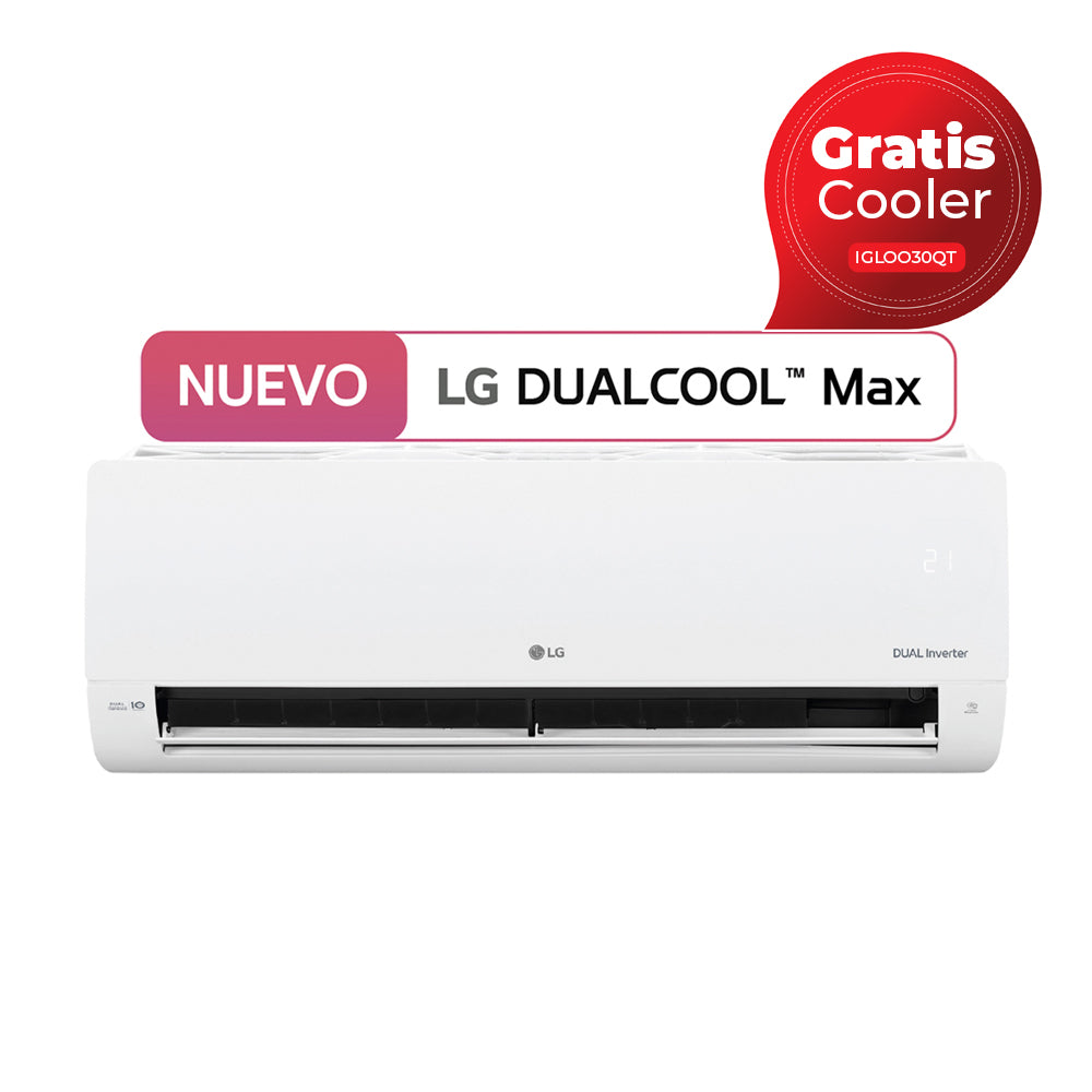 LG Aire Acondicionado Split DUAL Inverter 22,000 BTU | SEER 19 | DUALCOOL | WiFi | ThinQ | kW Manager | Auto Clean+ | 220v