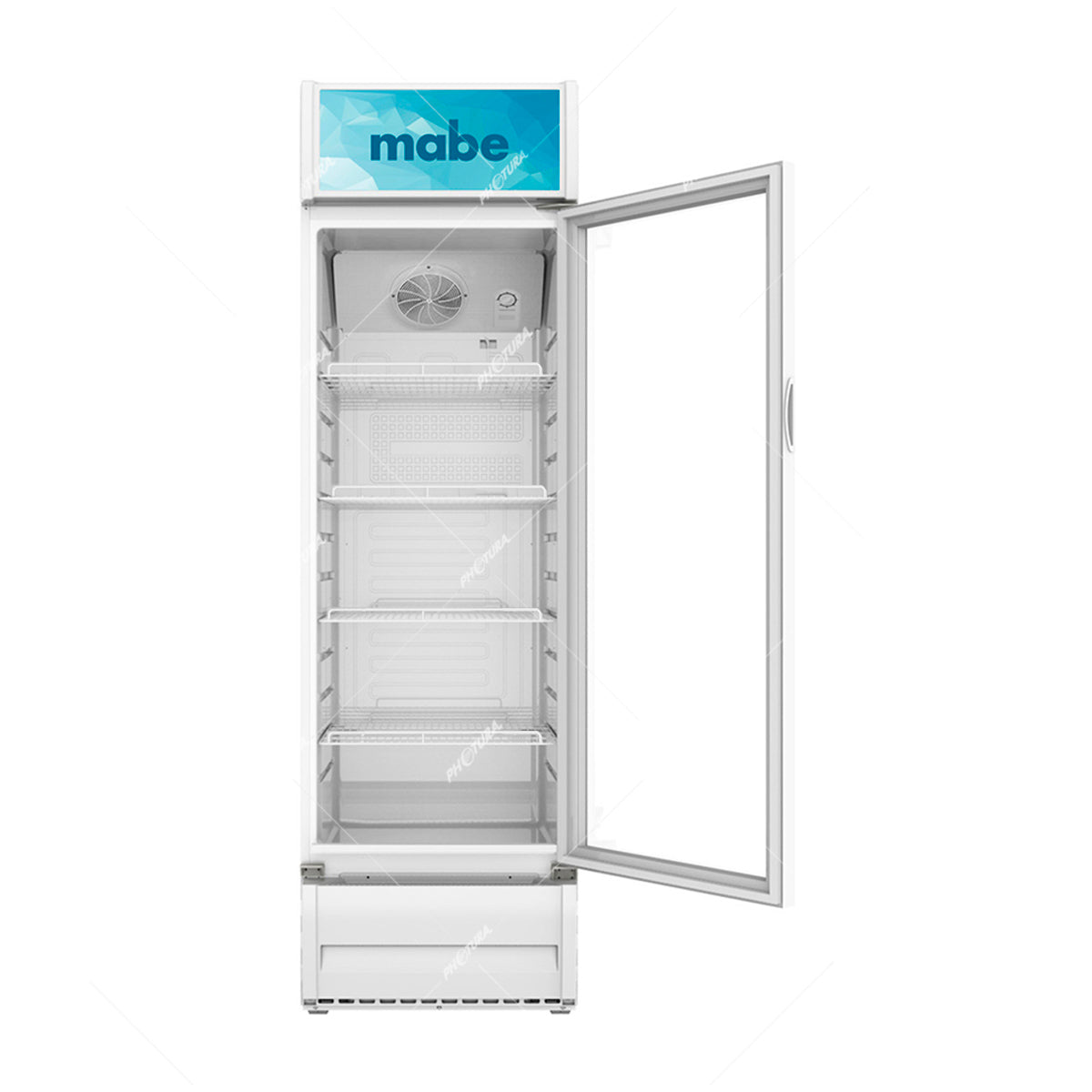 Mabe Vitrina Comercial de 1 Puerta | Seguridad con Llave | 7.63p3