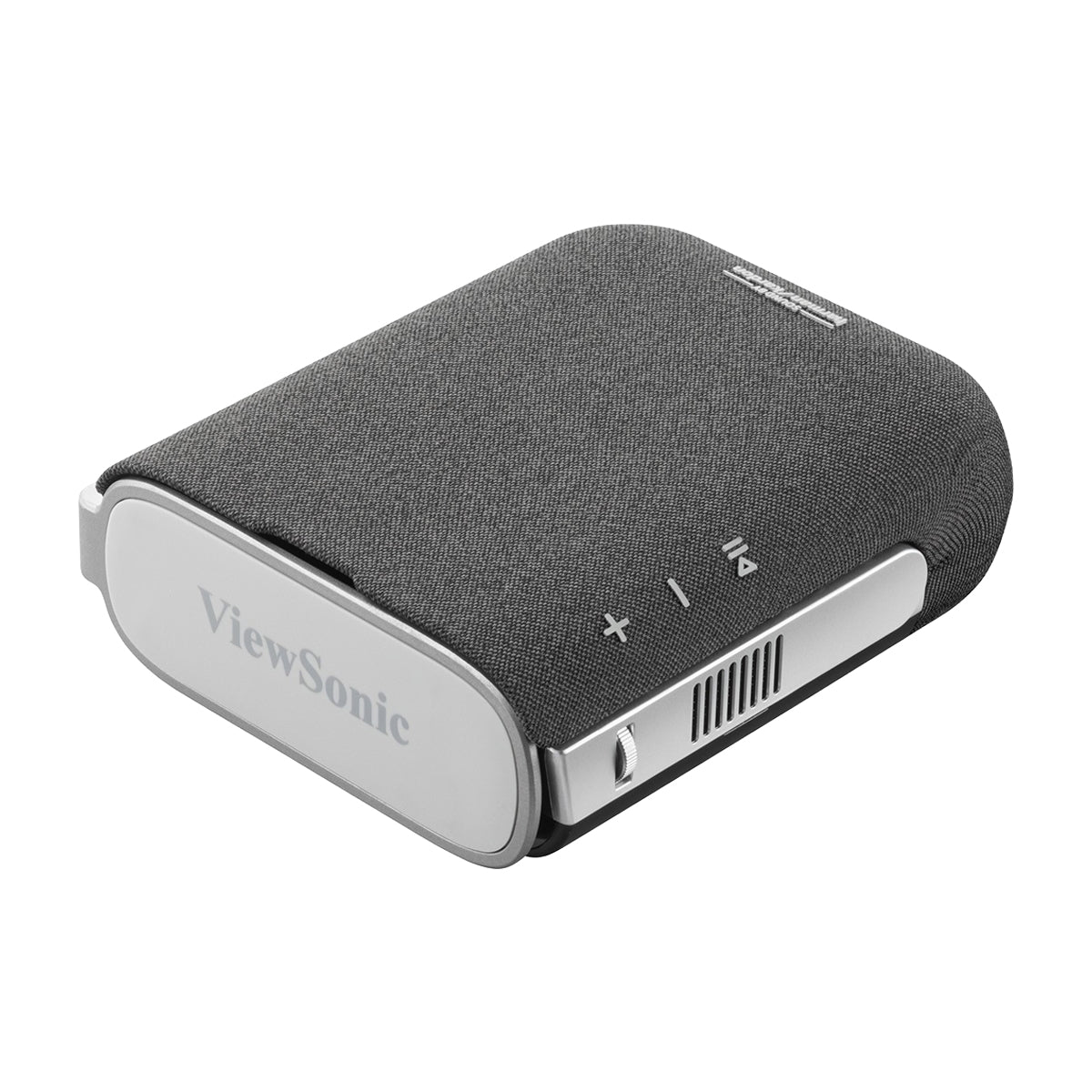 ViewSonic M1X Proyector Portátil Smart | WVGA | 360 Lúmenes | 24" - 100" | 16:9 | WiFi | Bluetooth | Cinema SuperColor+ | Smart Stand 360° | Altavoces Harman Kardon | Conexión Inalámbrica