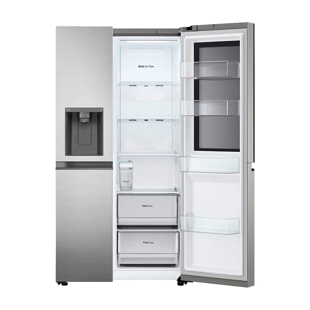 LG Refrigeradora Side By Side InstaView Door-In-Door Linear Inverter | ThinQ | Craft Ice | Linear/Door Cooling | Hygiene Fresh+ | Dispensador de Agua y Hielo | 27.1p3