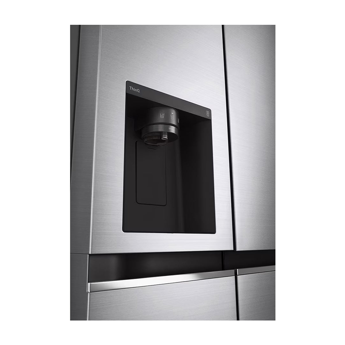 LG Refrigeradora Side By Side Smart Inverter | Multi Air Flow | Linear/Door Cooling | UVNano | Dispensador de Agua y Hielo | 26.27p3