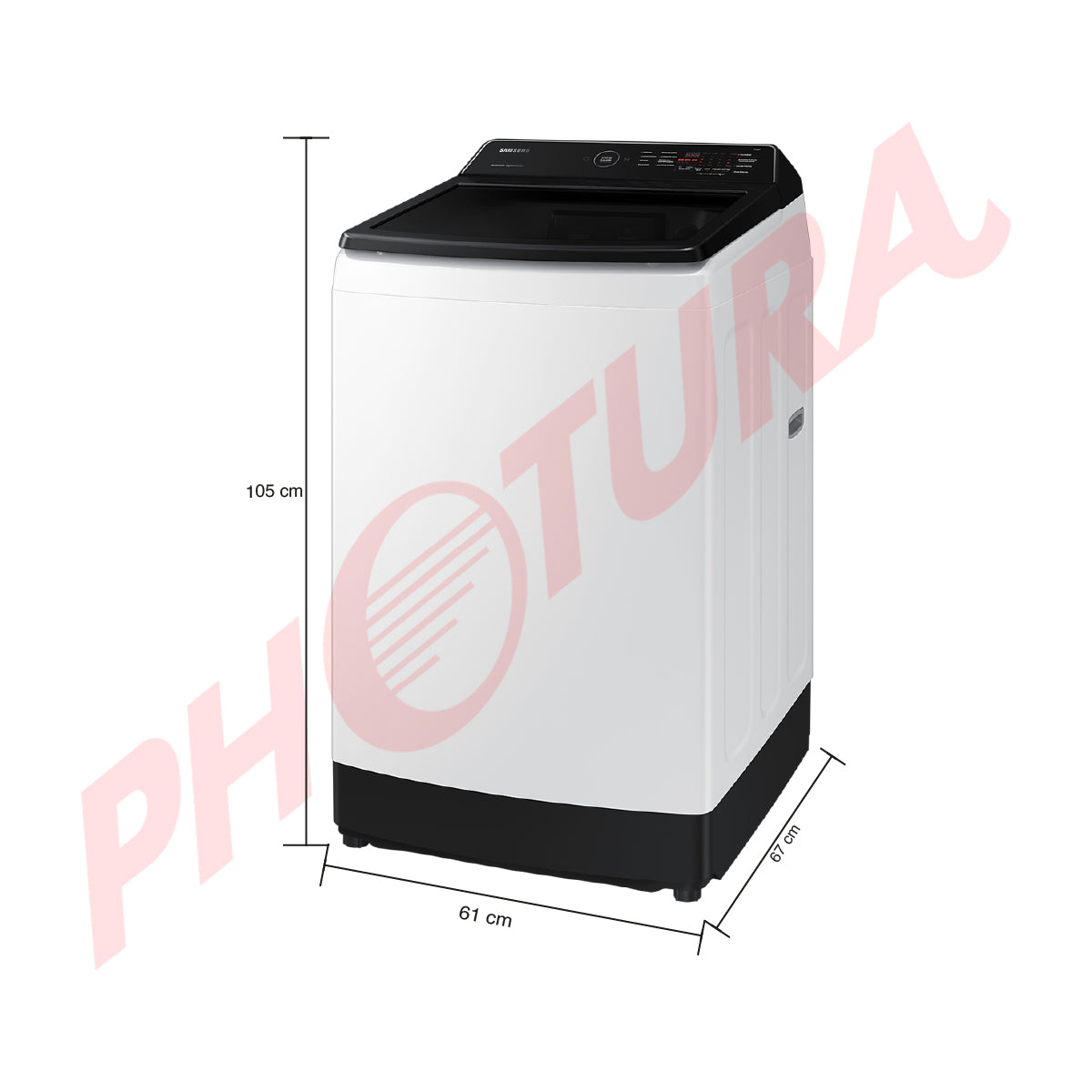 Samsung Lavadora Automática Digital Inverter de Carga Superior | Ecobubble | Magic Filter | VRT | 13kg