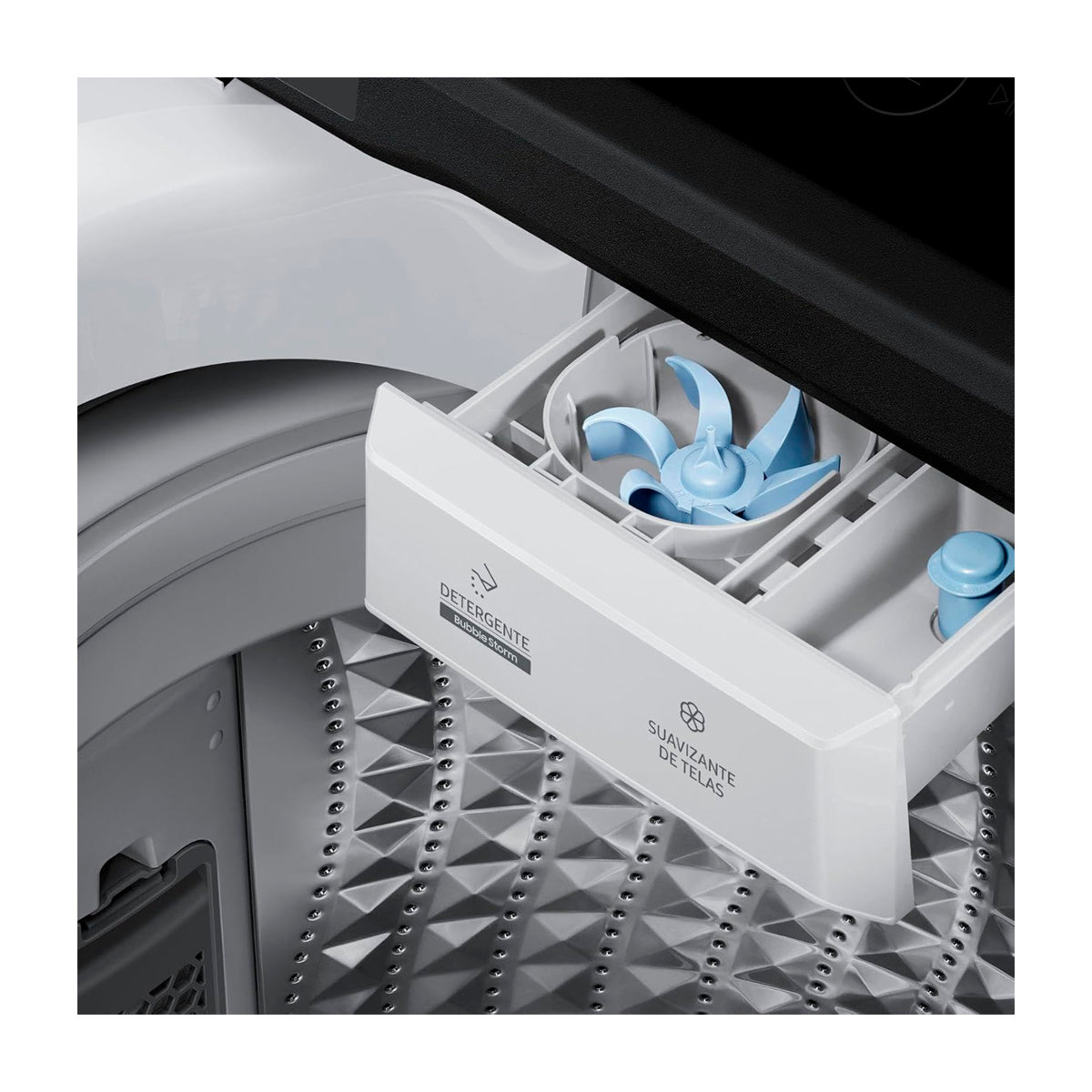 Samsung Lavadora Automática Digital Inverter de Carga Superior | Ecobubble | Magic Filter | VRT Plus | 19kg | Blanco