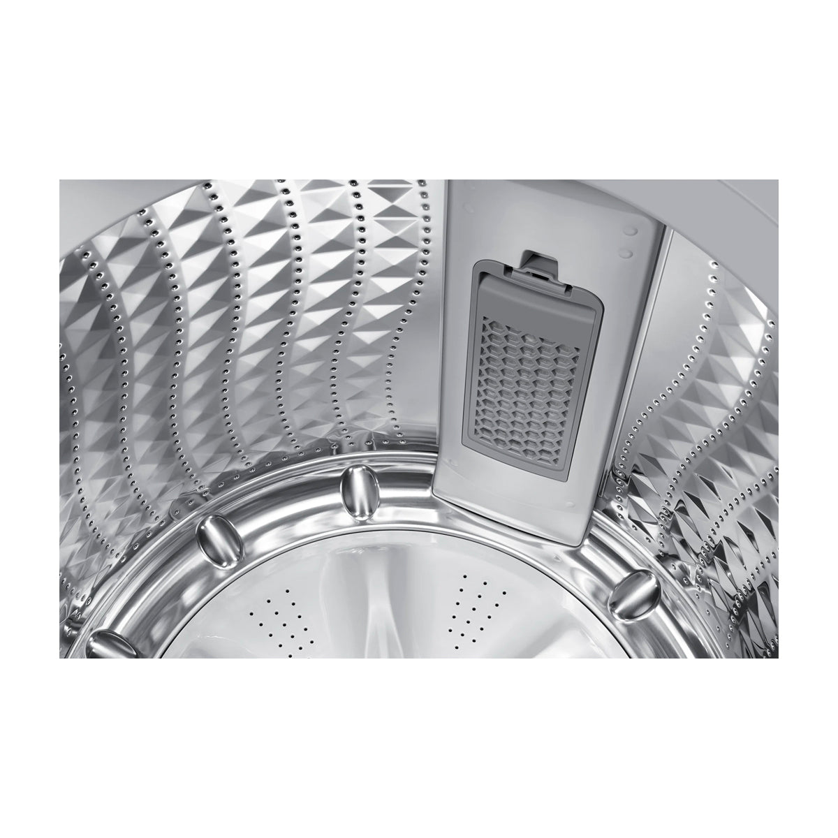 Samsung Lavadora Automática Digital Inverter de Carga Superior | Ecobubble | Magic Filter | VRT Plus | 19kg | Blanco