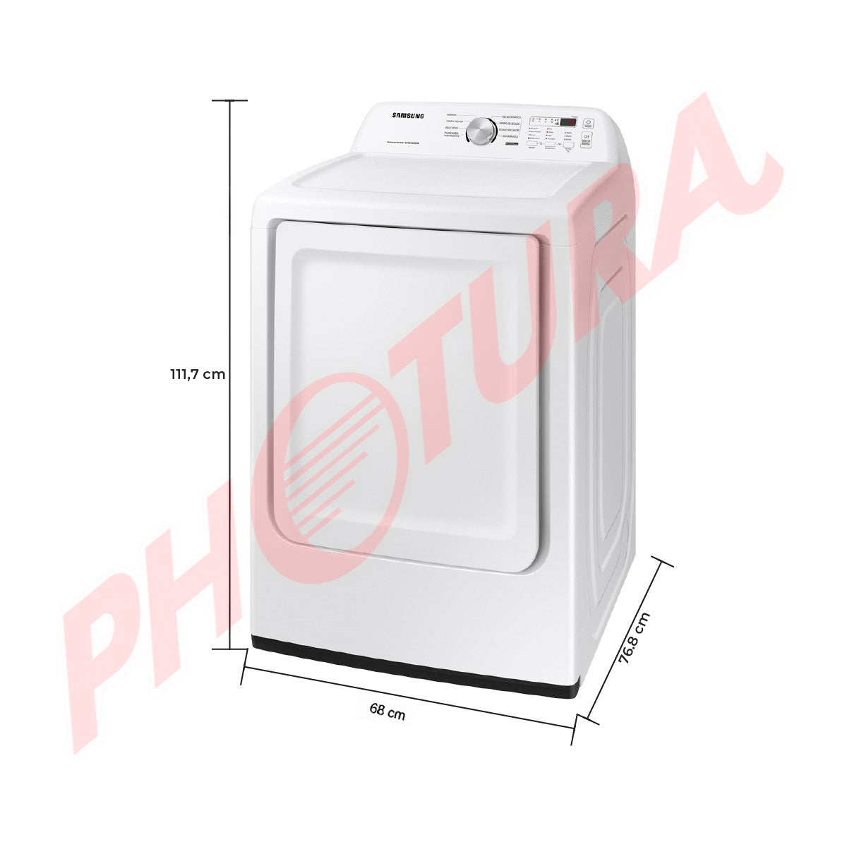 Samsung Combo Lavadora Automática y Secadora a Gas | Aqua Saving | 22kg | Blanco