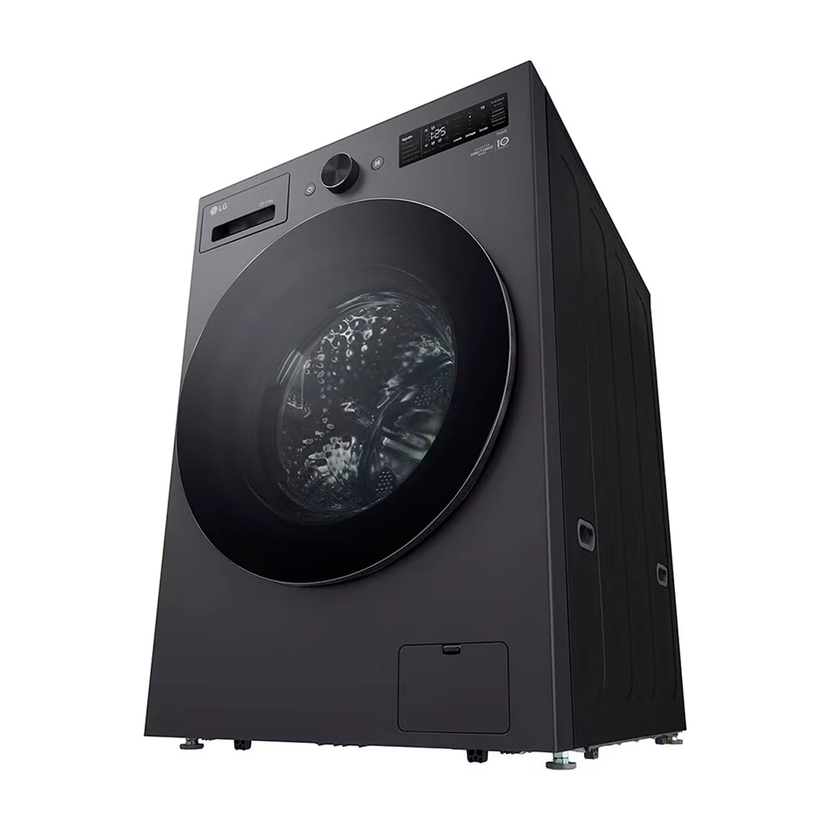 LG Lavadora Secadora Eléctrica 2-en-1 Inverter AI Direct Drive de Carga Frontal | ThinQ | AI DD | TurboWash | Steam | 16kg | Grafito