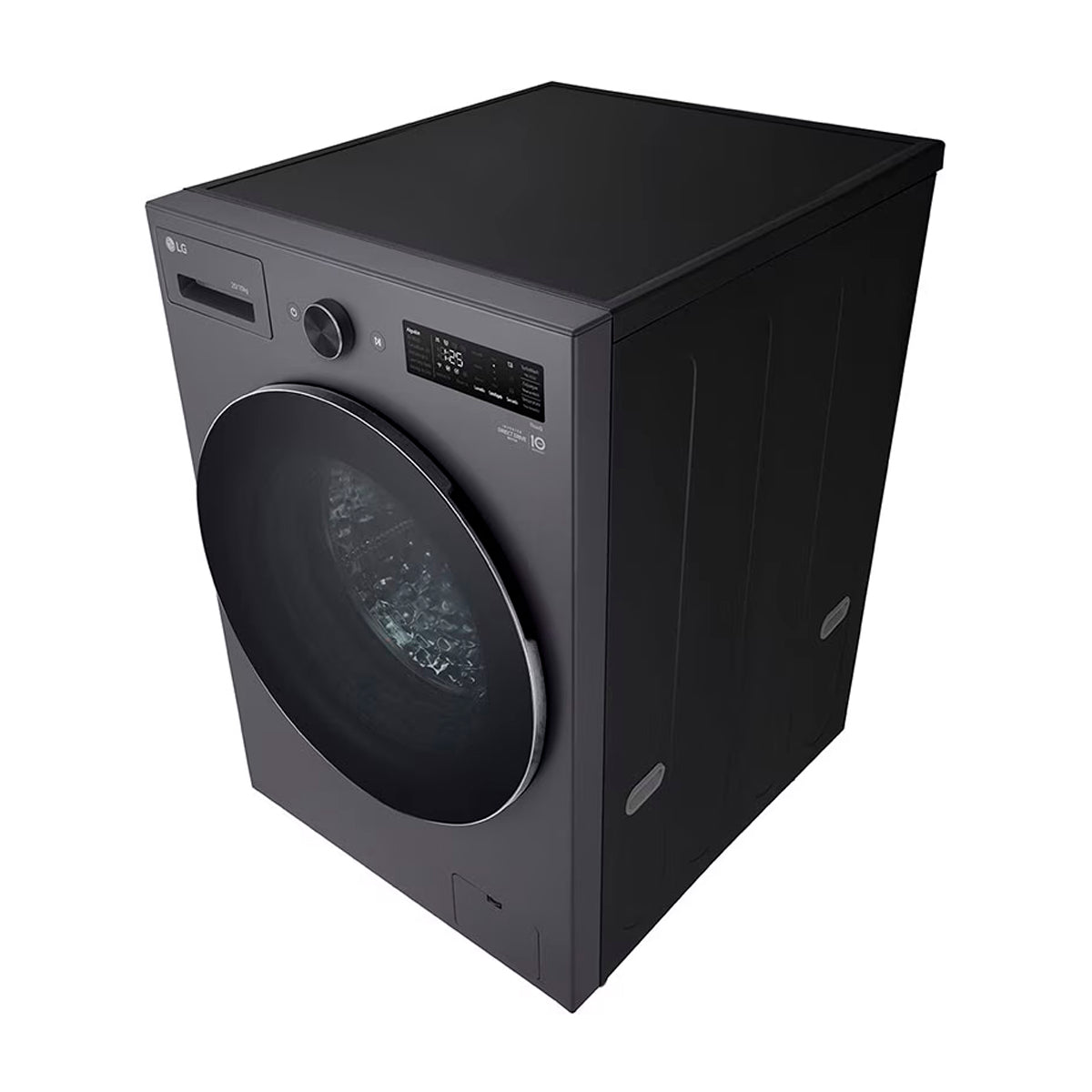 LG Lavadora Secadora Eléctrica 2-en-1 Inverter AI Direct Drive de Carga Frontal | ThinQ | AI DD | TurboWash | Steam | 16kg | Grafito