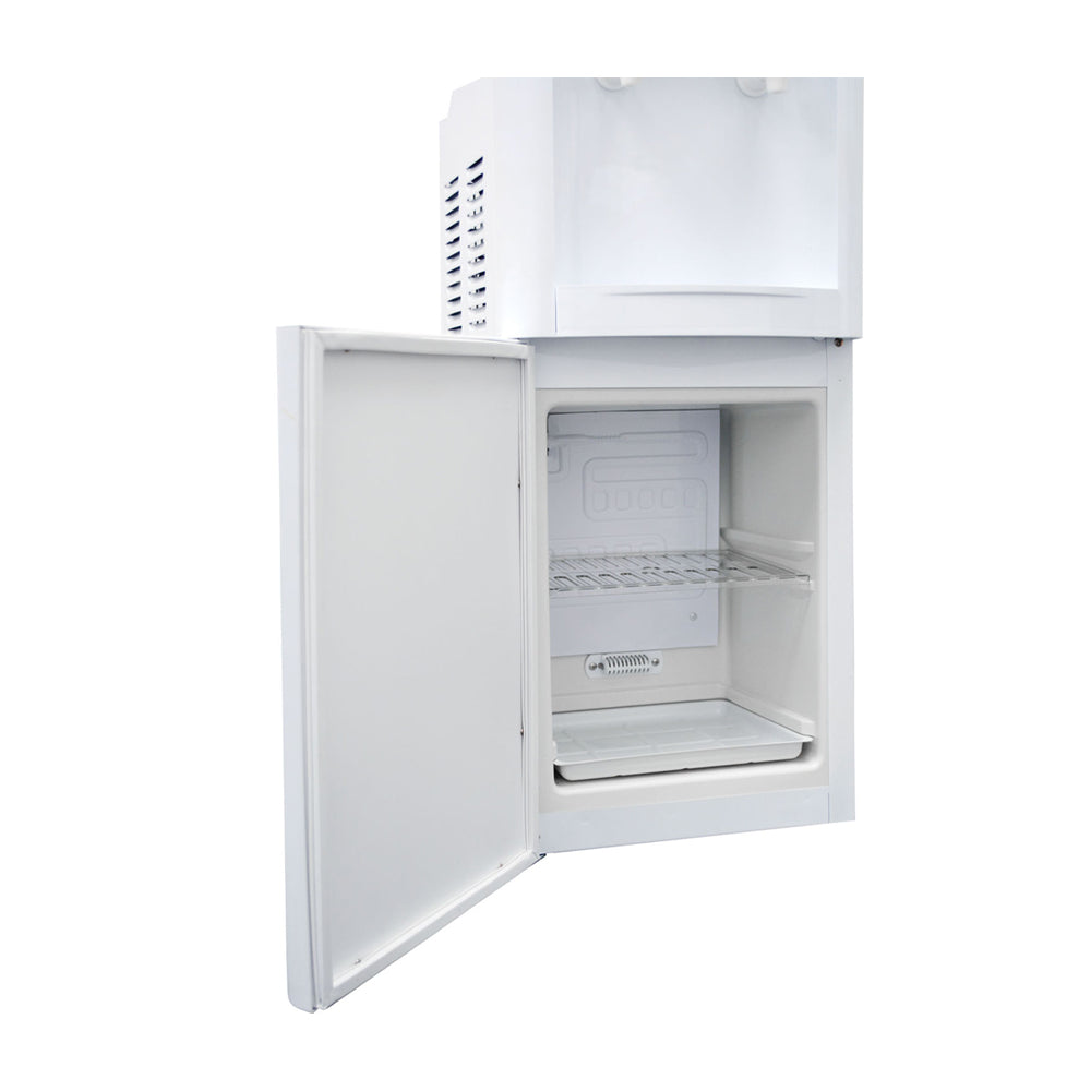 Sankey Dispensador de Agua Fría/Caliente | Compartimiento de Nevera | Blanco