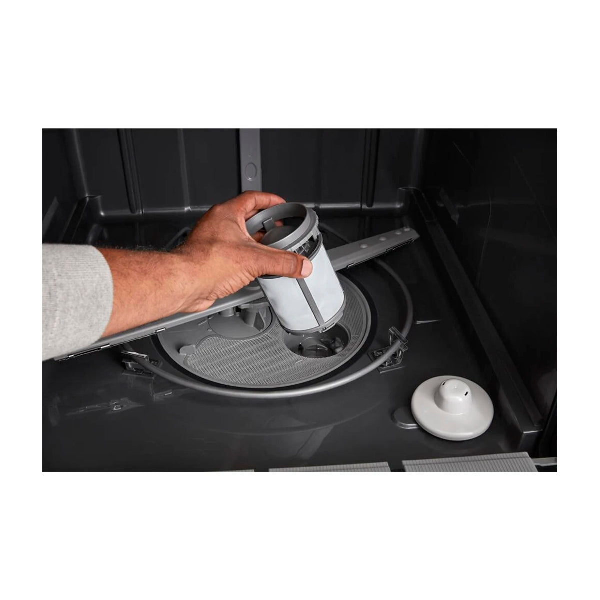 Whirlpool Lavaplatos Empotrable de 24" | Energy Star | Tercera Rejilla | Fan Drying Technology | Silencioso 51 dBA | 14 P/S | Acero Inoxidable