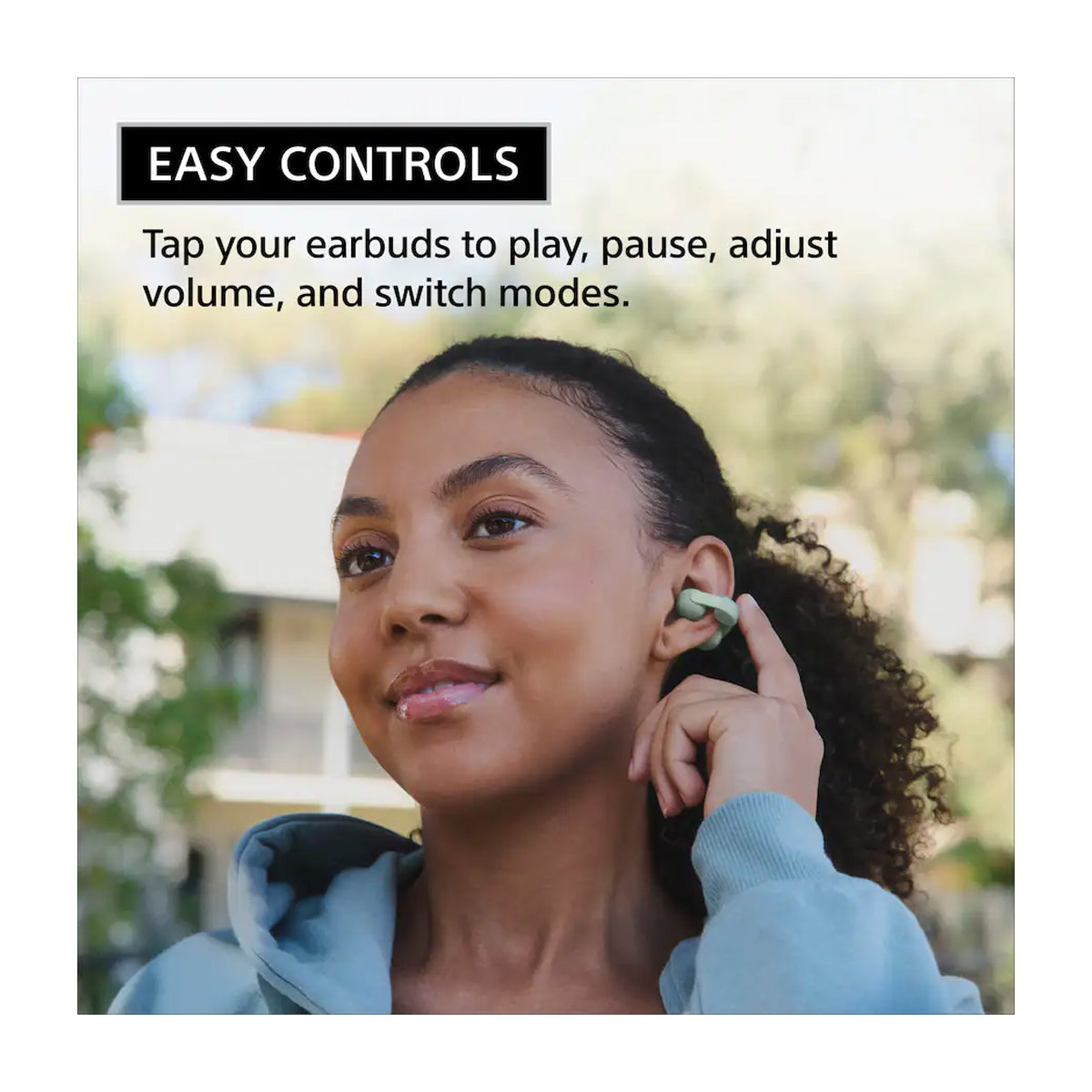 Sony WF-LC900 LinkBuds Clip True Wireless Audífonos Inalámbricos Bluetooth | Lavanda