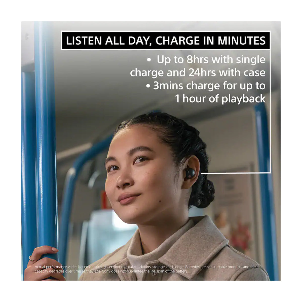 Sony WF-1000XM5 True Wireless Audífonos Inalámbricos Bluetooth | Noise Cancelling | Rosa