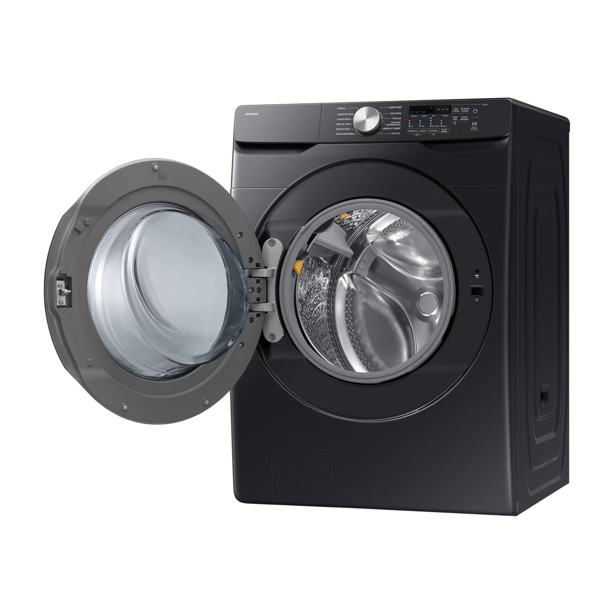 Samsung Combo Lavadora Automática Digital Inverter de 26kg y Secadora a Gas de Carga Frontal de 24kg | VRT Plus | Negro