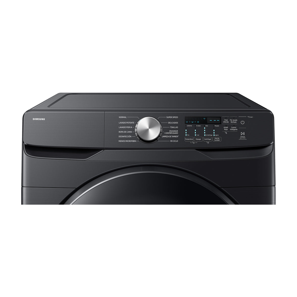 Samsung Combo Lavadora Automática Digital Inverter de 26kg y Secadora a Gas de Carga Frontal de 24kg | VRT Plus | Negro