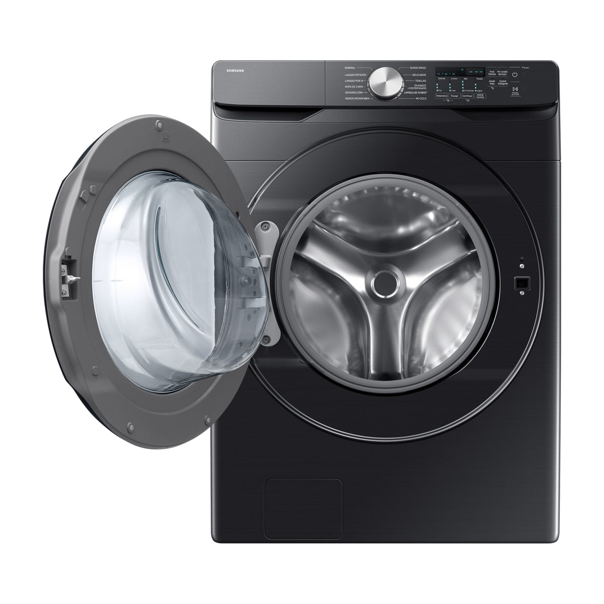 Samsung Combo Lavadora Automática Digital Inverter de 26kg y Secadora Eléctrica de Carga Frontal de 24kg | VRT Plus | Negro