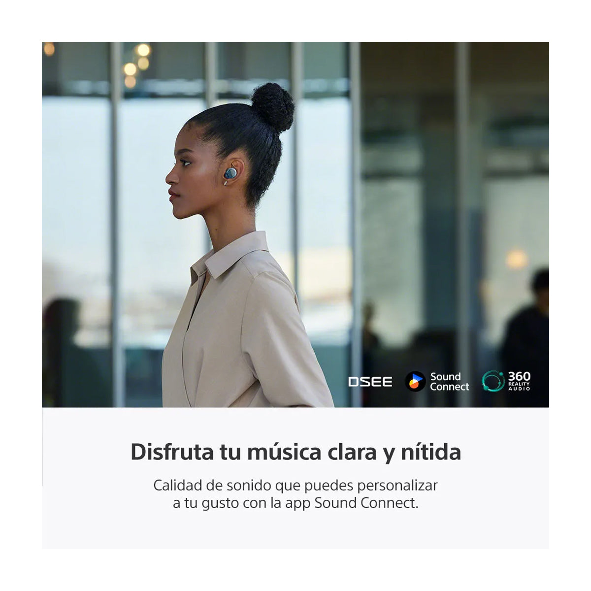 Sony WF-C710N True Wireless Audífonos Inalámbricos Bluetooth | Noise Cancelling | Azul