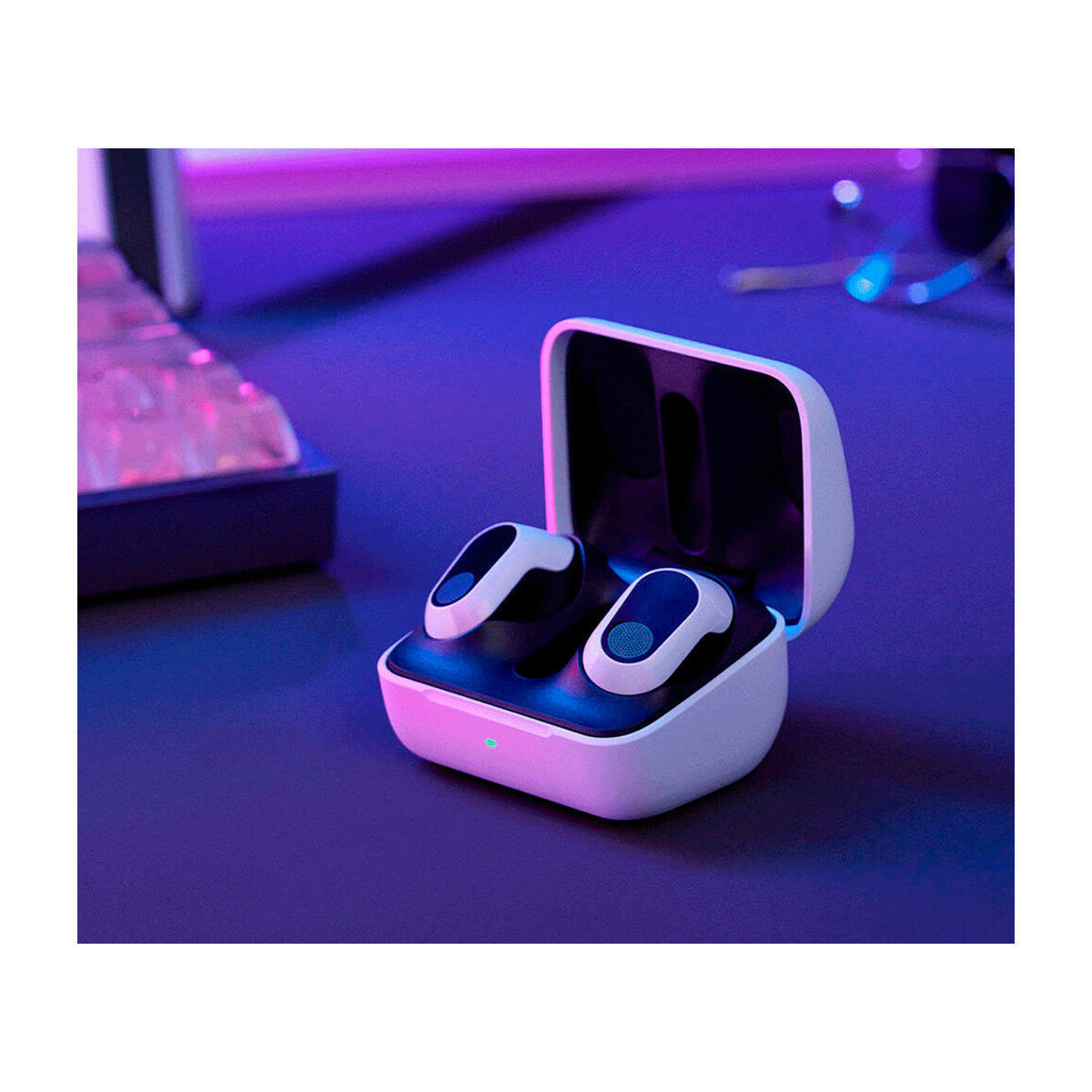 Sony INZONE Buds Gaming True Wireless Audífonos Inalámbricos Bluetooth | Active Noise Cancelling | Blanco
