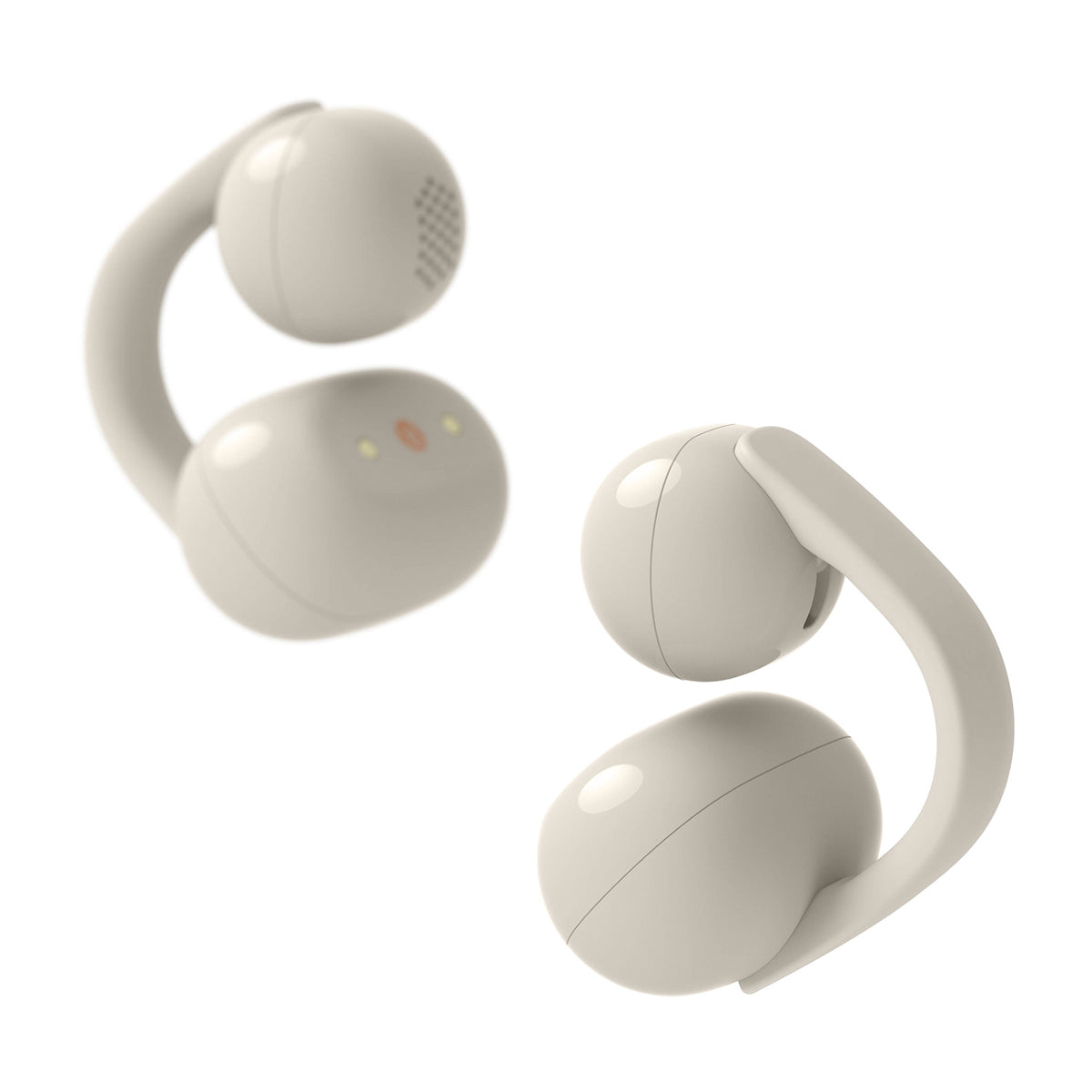 Sony WF-LC900 LinkBuds Clip True Wireless Audífonos Inalámbricos Bluetooth | Beige