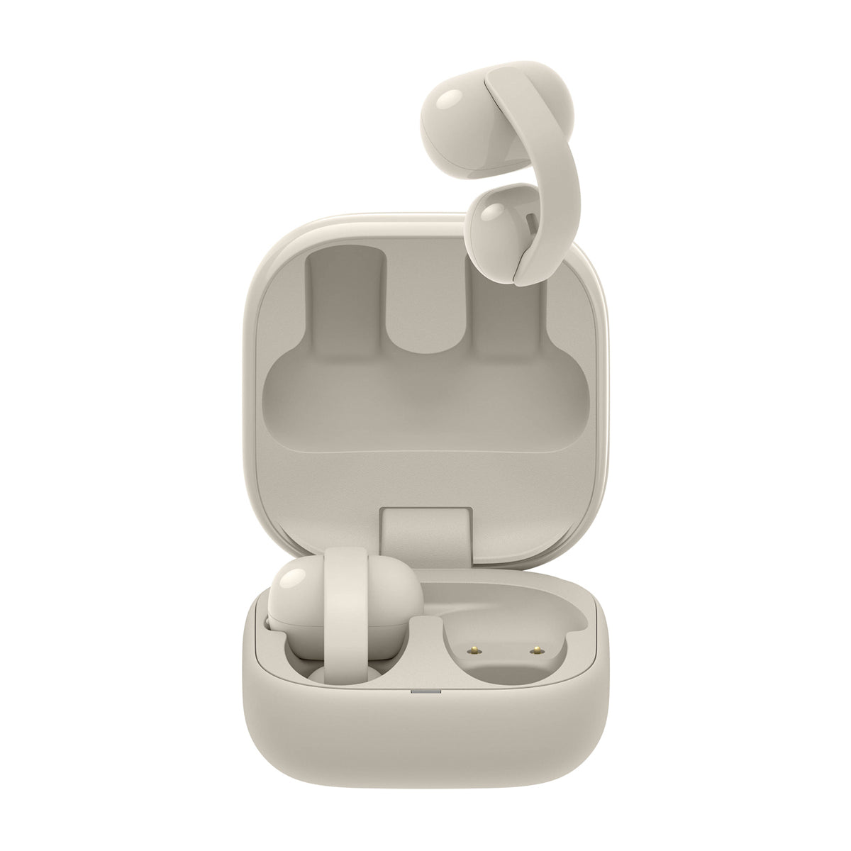 Sony WF-LC900 LinkBuds Clip True Wireless Audífonos Inalámbricos Bluetooth | Beige