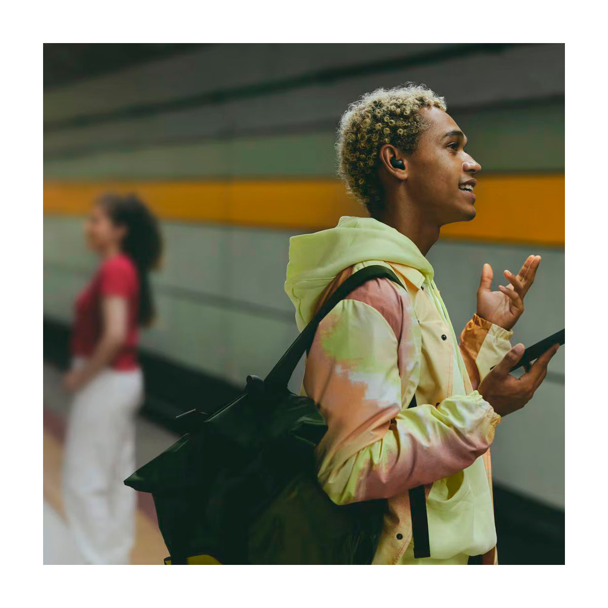 Sony WF-LS910N LinkBuds Fit True Wireless Audífonos Inalámbricos Bluetooth | Noise Cancelling | Negro