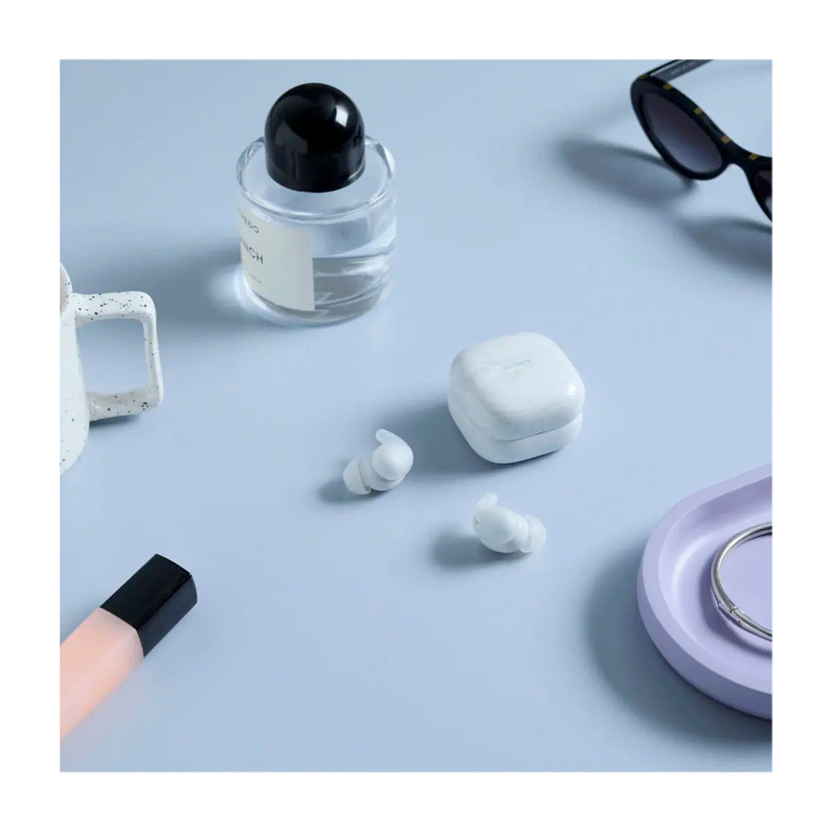 Sony WF-LS910N LinkBuds Fit True Wireless Audífonos Inalámbricos Bluetooth | Noise Cancelling | Blanco