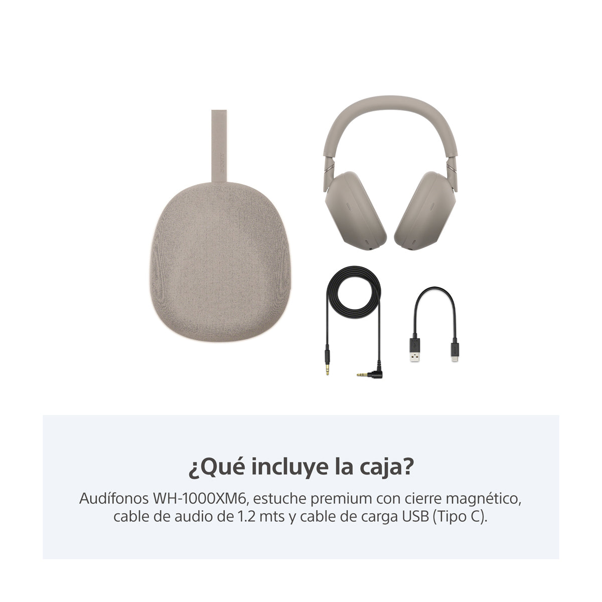 Sony WH-1000XM6 Audífonos Inalámbricos Bluetooth Over-Ear | Noise Cancelling | Arena