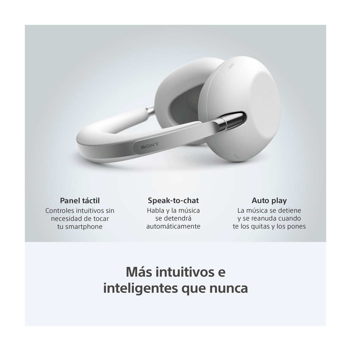 Sony WH-1000XX THE COLLEXION Audífonos Inalámbricos Bluetooth Over-Ear | Noise Cancelling | Plateado