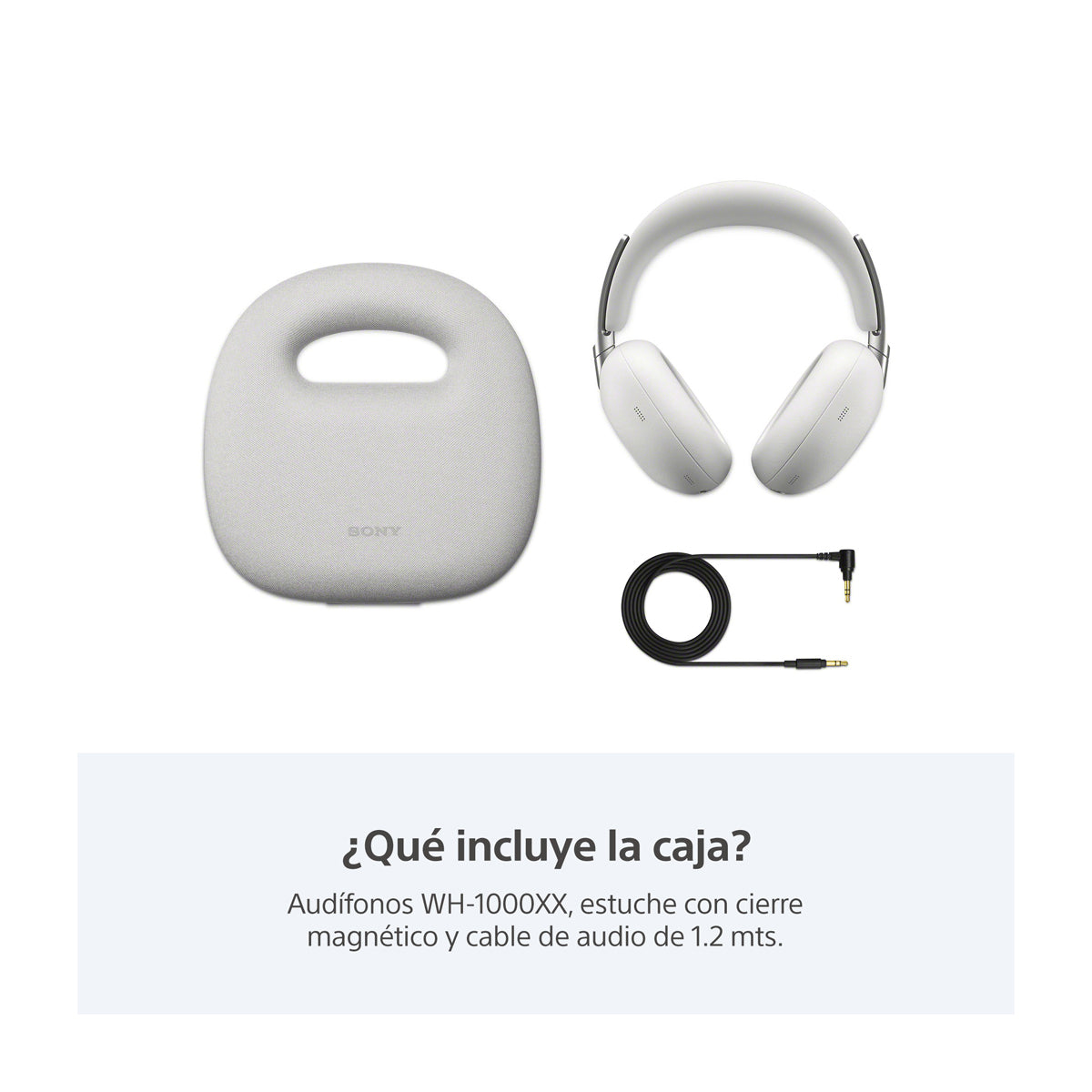 Sony WH-1000XX THE COLLEXION Audífonos Inalámbricos Bluetooth Over-Ear | Noise Cancelling | Plateado