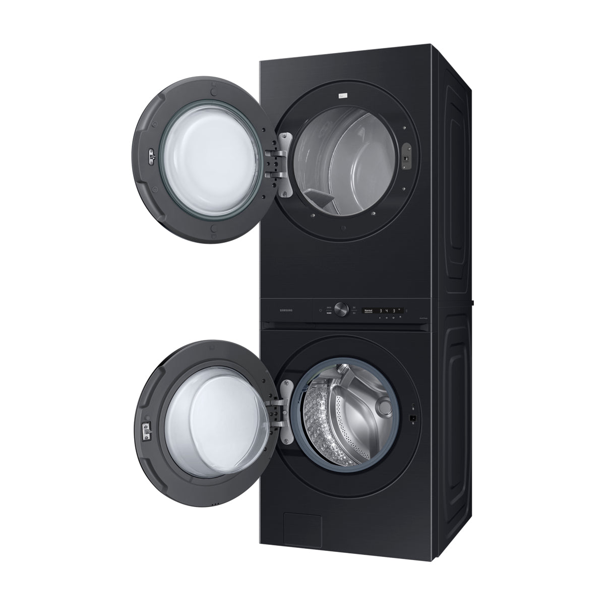 Samsung BESPOKE Centro de Lavado a gas Digital Inverter de Carga Frontal | AI OptiWash | AI Optimal Dry | VRT Plus | 22kg | Brushed Black