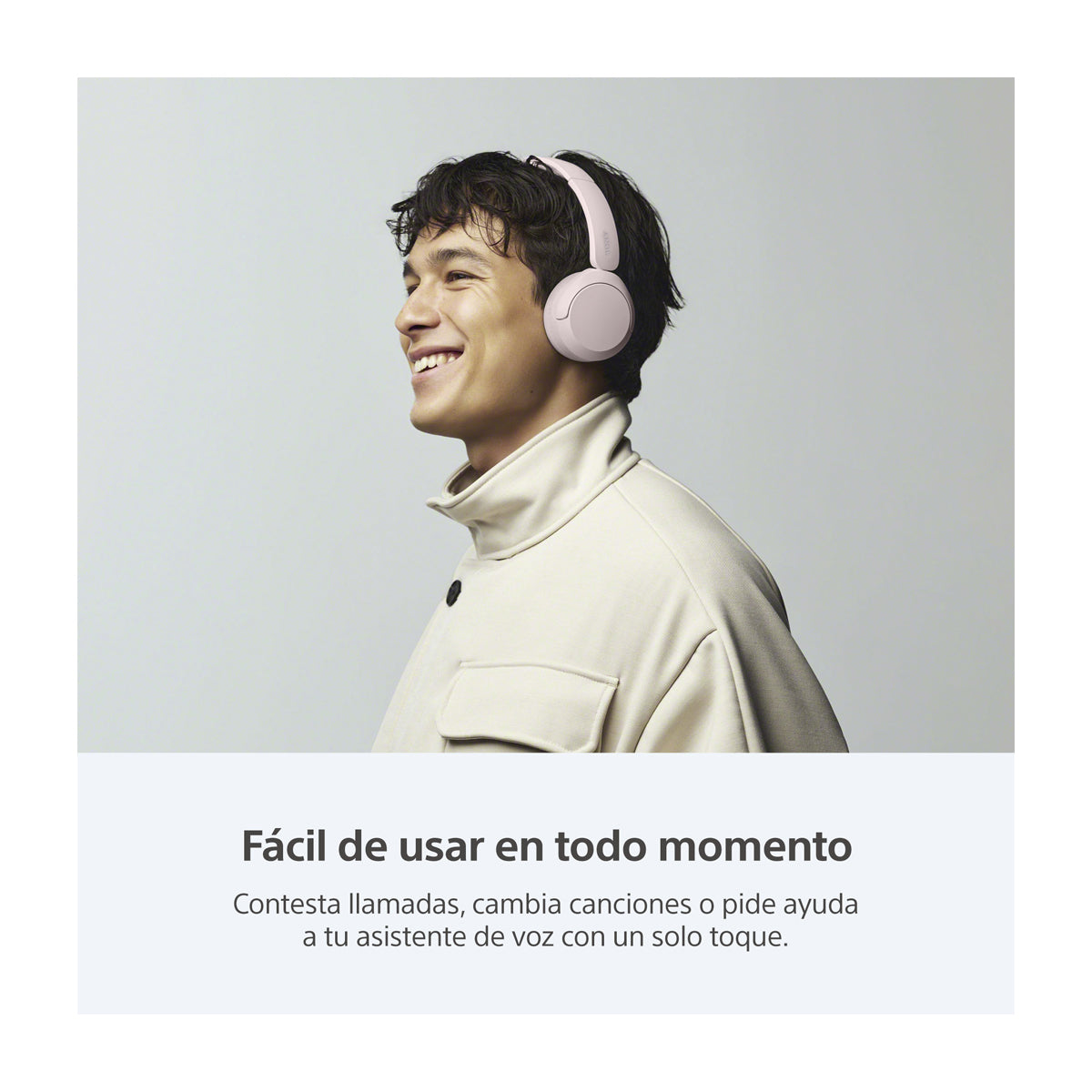 Sony WH-CH530 Audífonos Inalámbricos Bluetooth On-Ear | Rosa