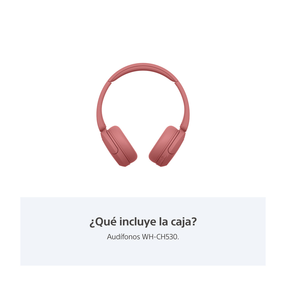 Sony WH-CH530 Audífonos Inalámbricos Bluetooth On-Ear | Coral