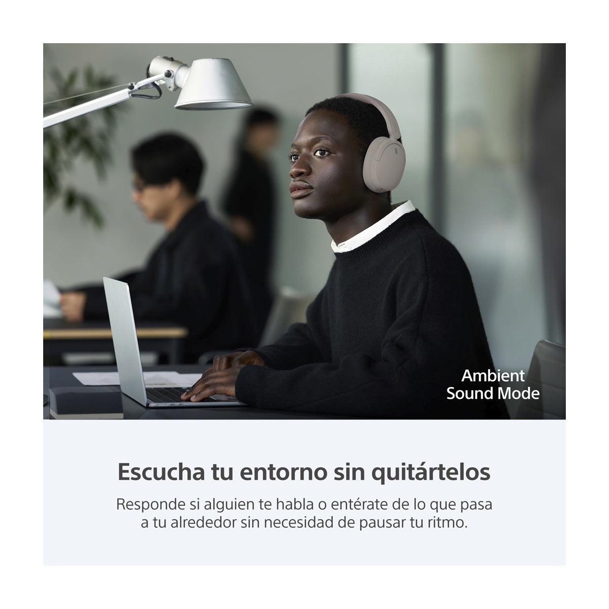 Sony WH-CH730N Audífonos Inalámbricos Bluetooth Over-Ear | Noise Cancelling | Beige