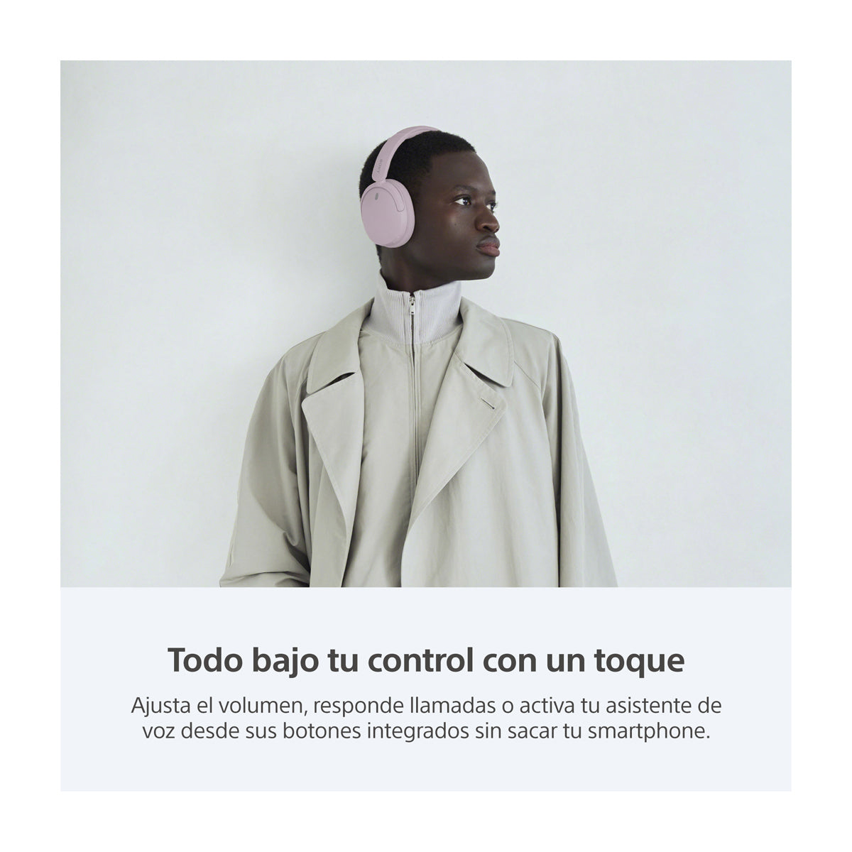 Sony WH-CH730N Audífonos Inalámbricos Bluetooth Over-Ear | Noise Cancelling | Rosa