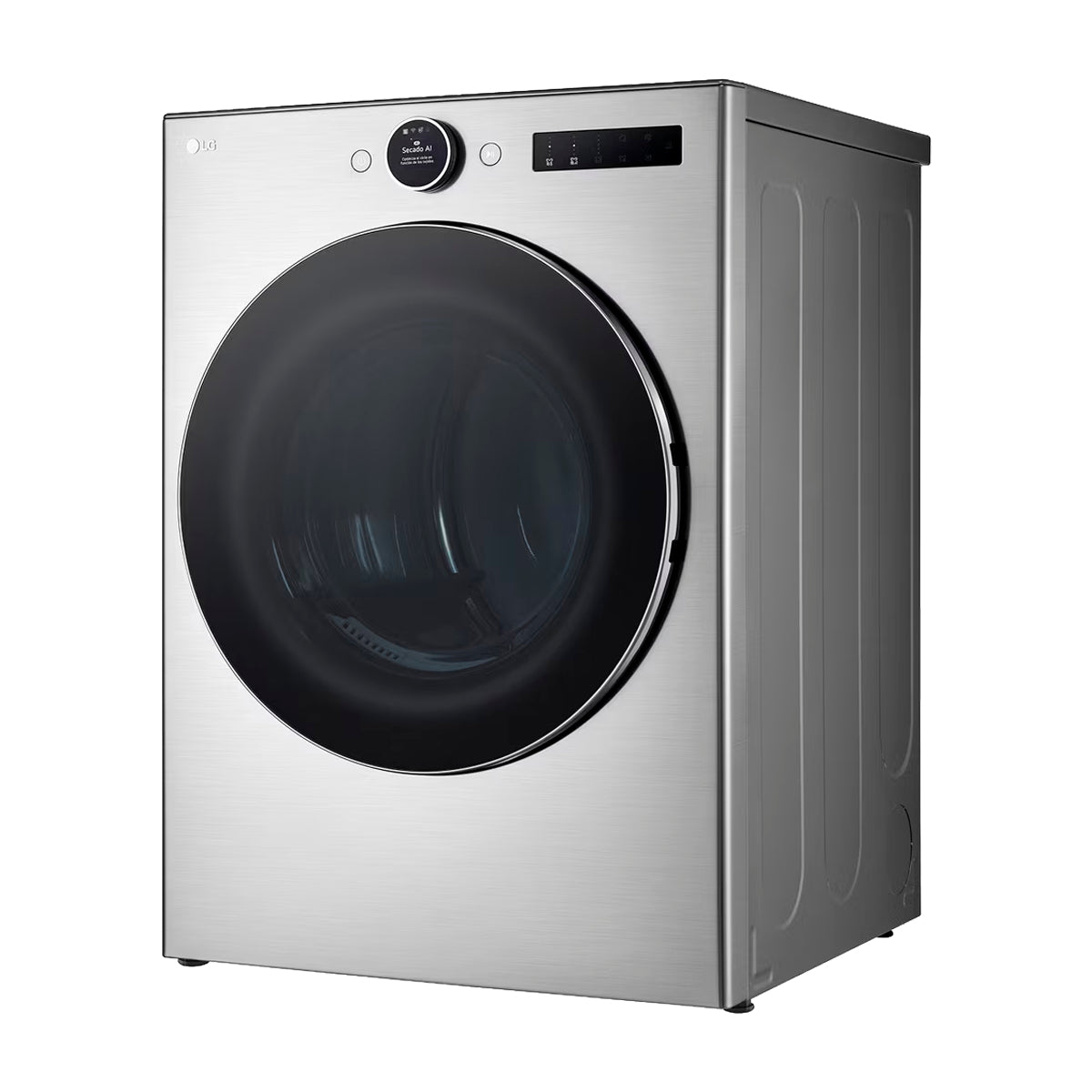 LG Combo Lavadora Automatica Inverter Direct Drive de 23kg y Secadora a Gas de Carga Frontal de 22kg | AI DD | ThinQ | 6 Motion DD | Turbo Wash | Plateado