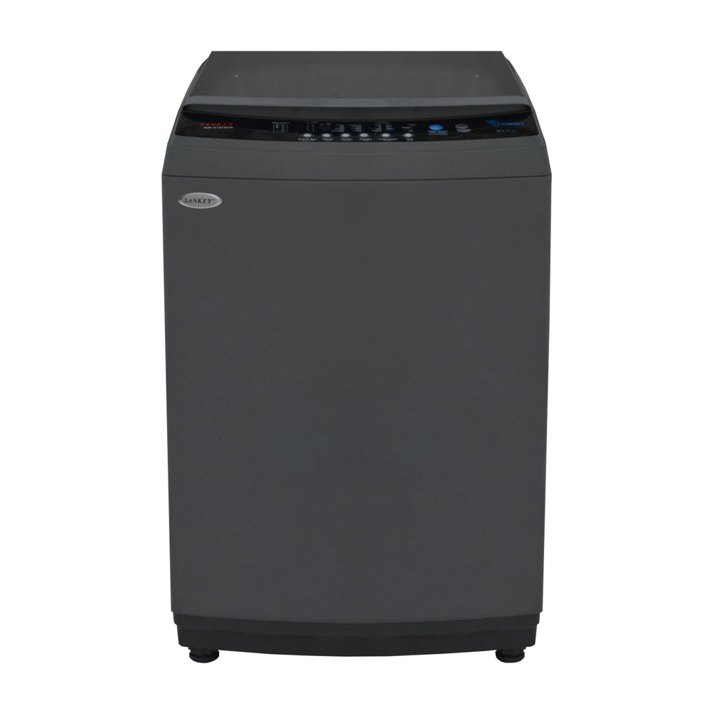 Sankey Lavadora Automática de Carga Superior | Super Silencioso | Programable | Filtrado Total | 16kg | Gris