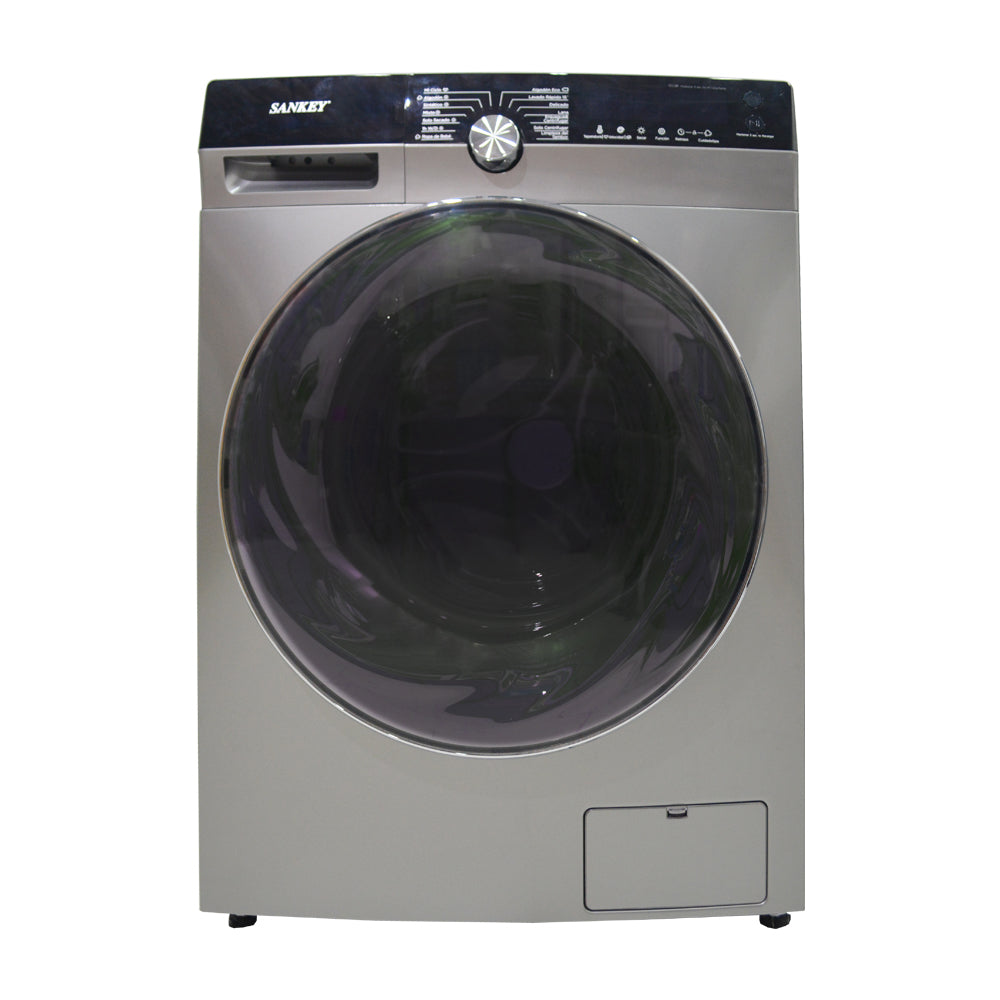 Sankey Lavadora Secadora Eléctrica 2-en-1 Inverter de Carga Frontal | Sistema Spa Care | Super Silencioso | Programable | 15kg