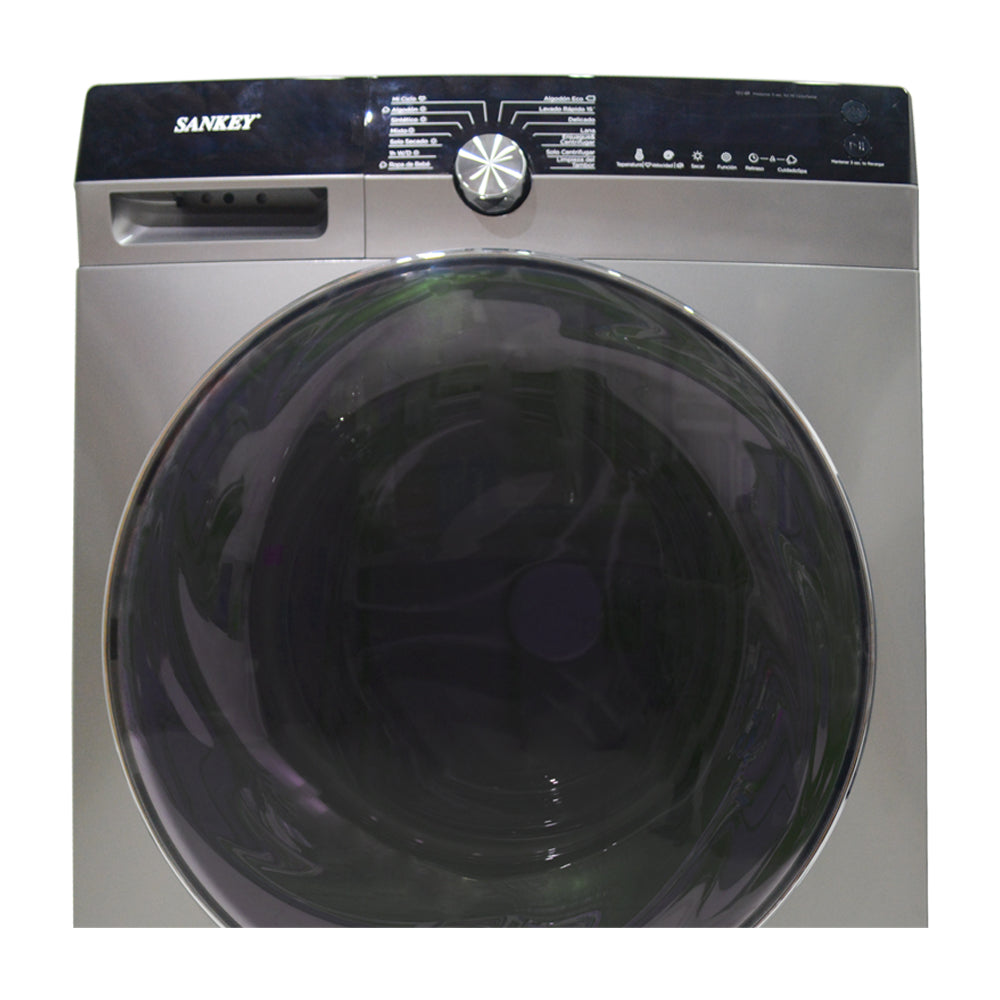 Sankey Lavadora Secadora Eléctrica 2-en-1 Inverter de Carga Frontal | Sistema Spa Care | Super Silencioso | Programable | 15kg