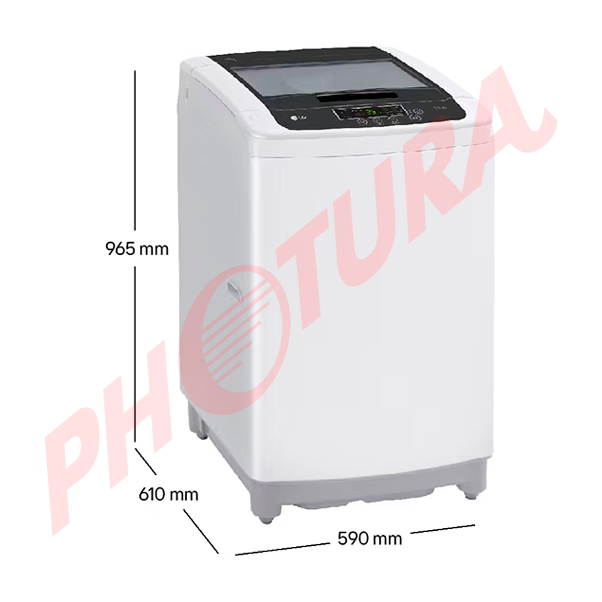 LG Lavadora Automática Smart Inverter de Carga Superior | TurboDrum | Smart Motion | Punch+3 | 13kg
